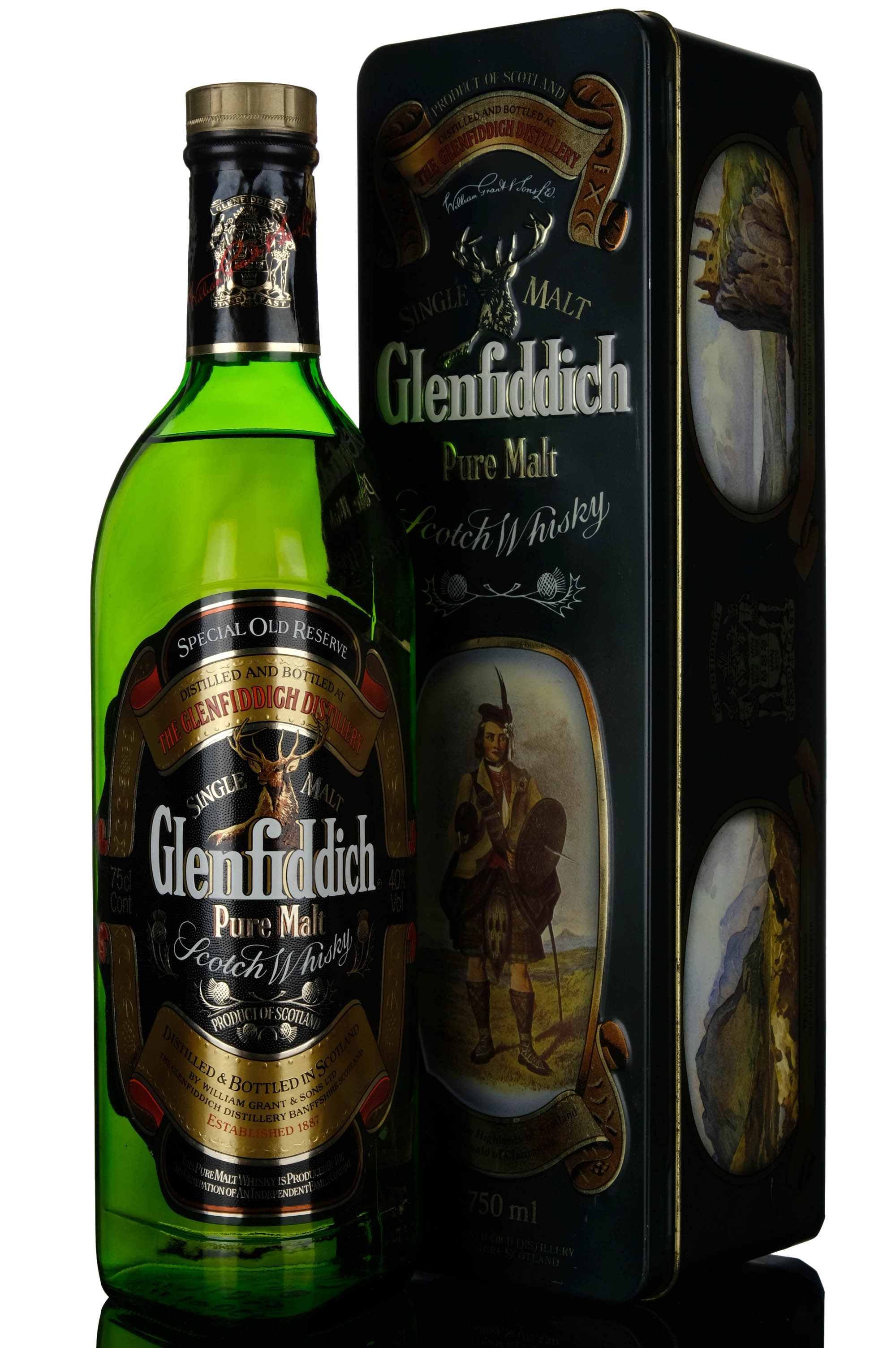 Glenfiddich Special Old Reserve 1980s Macdonald Of Clanranald