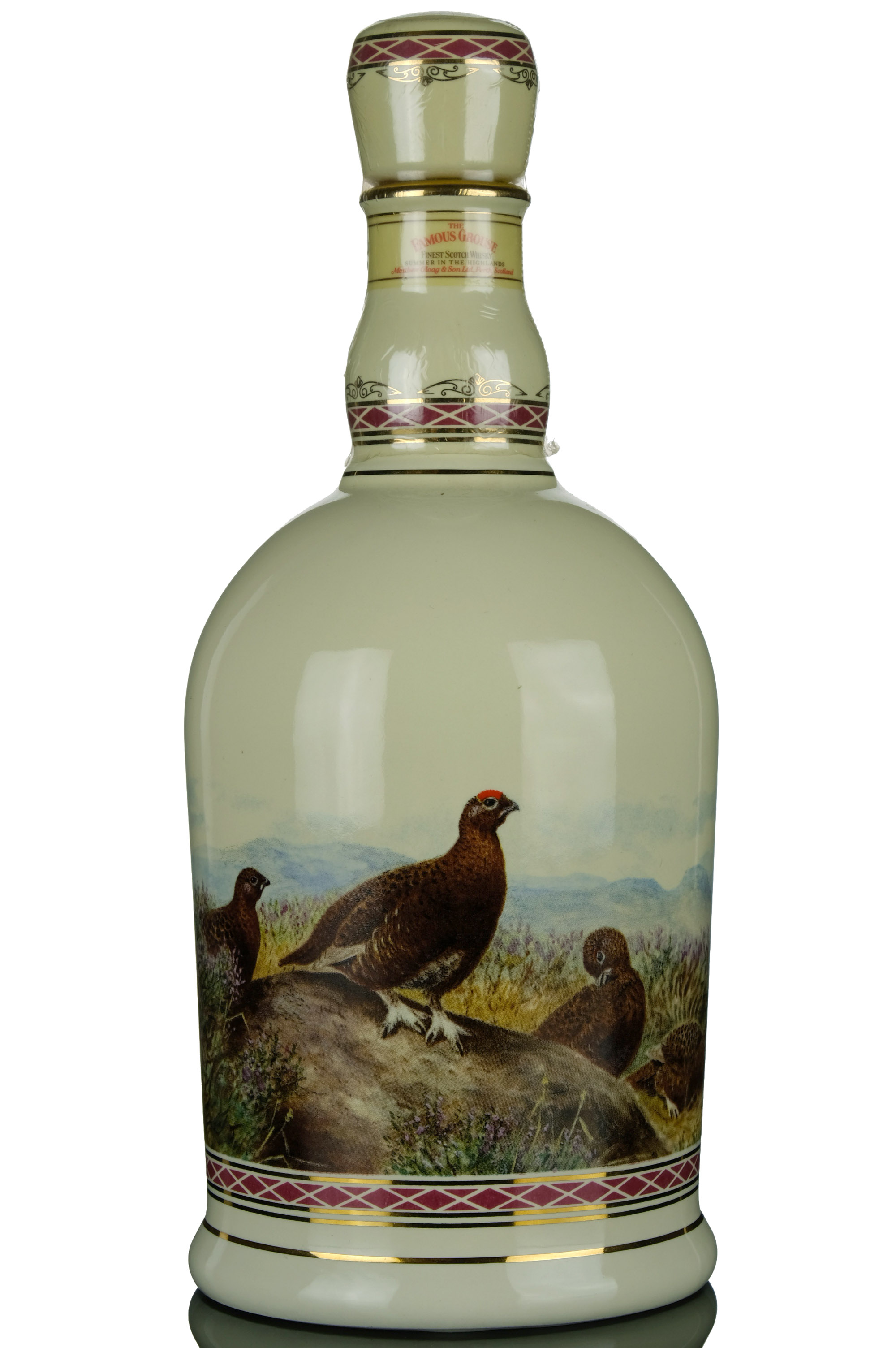 Famous Grouse Highland Ceramic Decanter