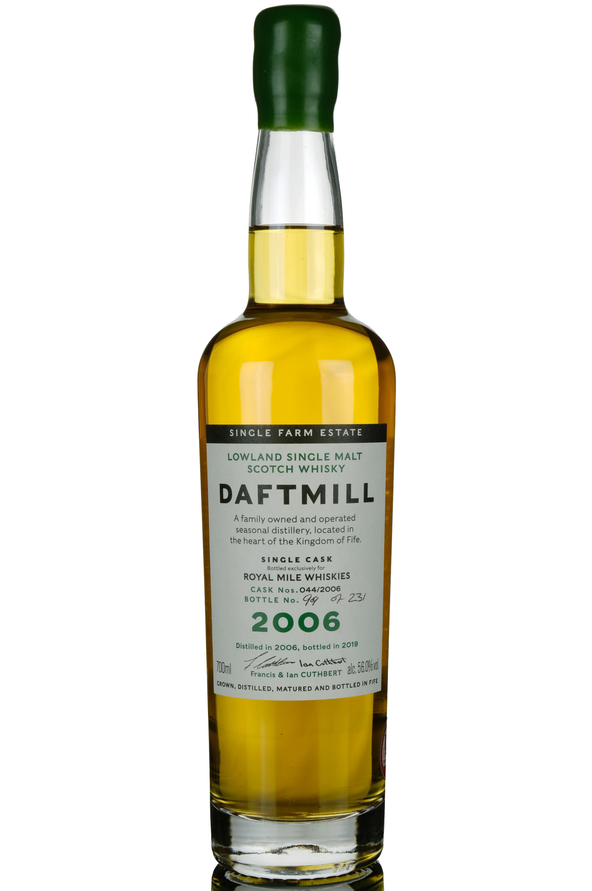 Daftmill 2006-2019 - Single Cask 044 - Royal Mile Whiskies Exclusive