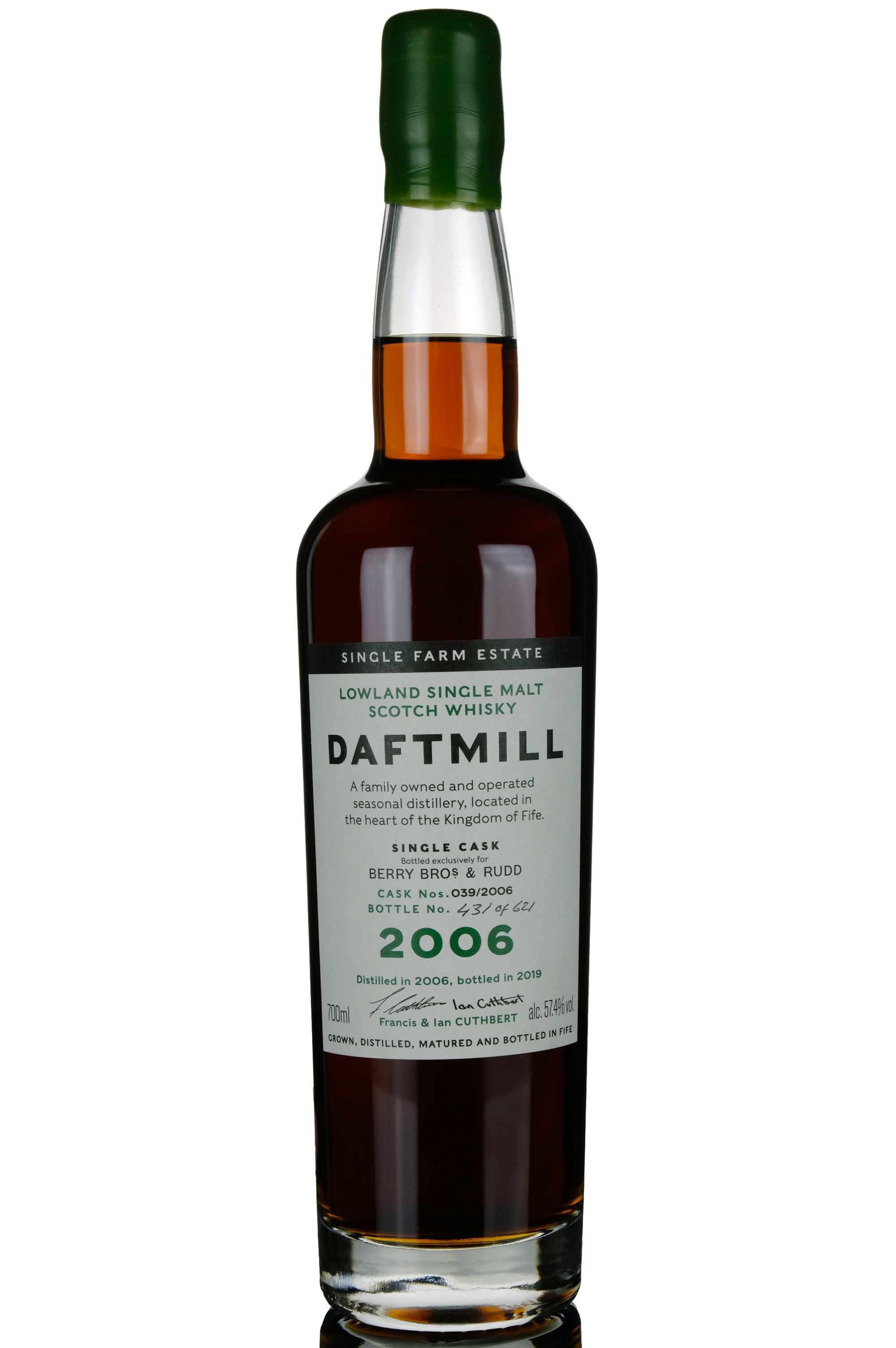 Daftmill 2006-2019 - Single Cask 039 - Berry Bros & Rudd Exclusive