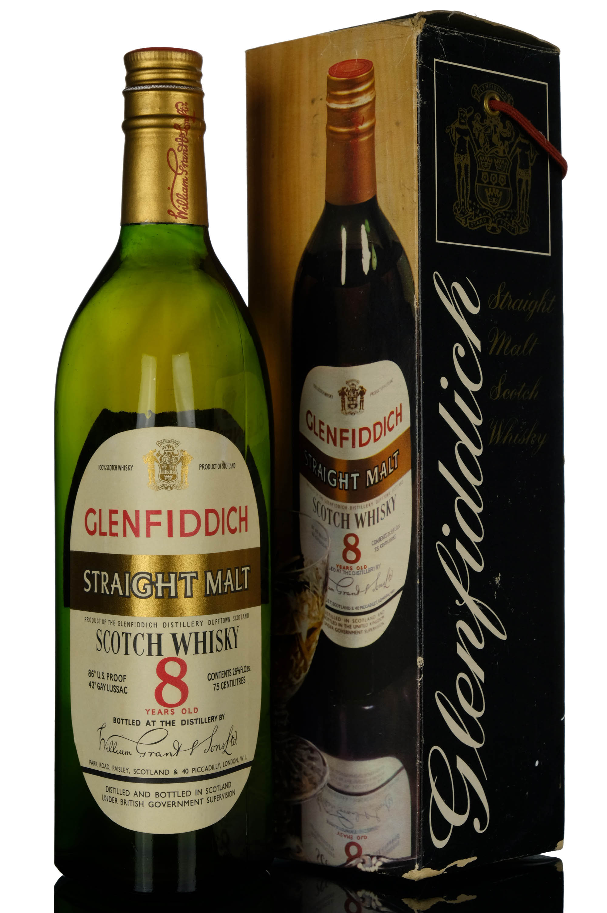 Glenfiddich 8 Straight Malt 1960s