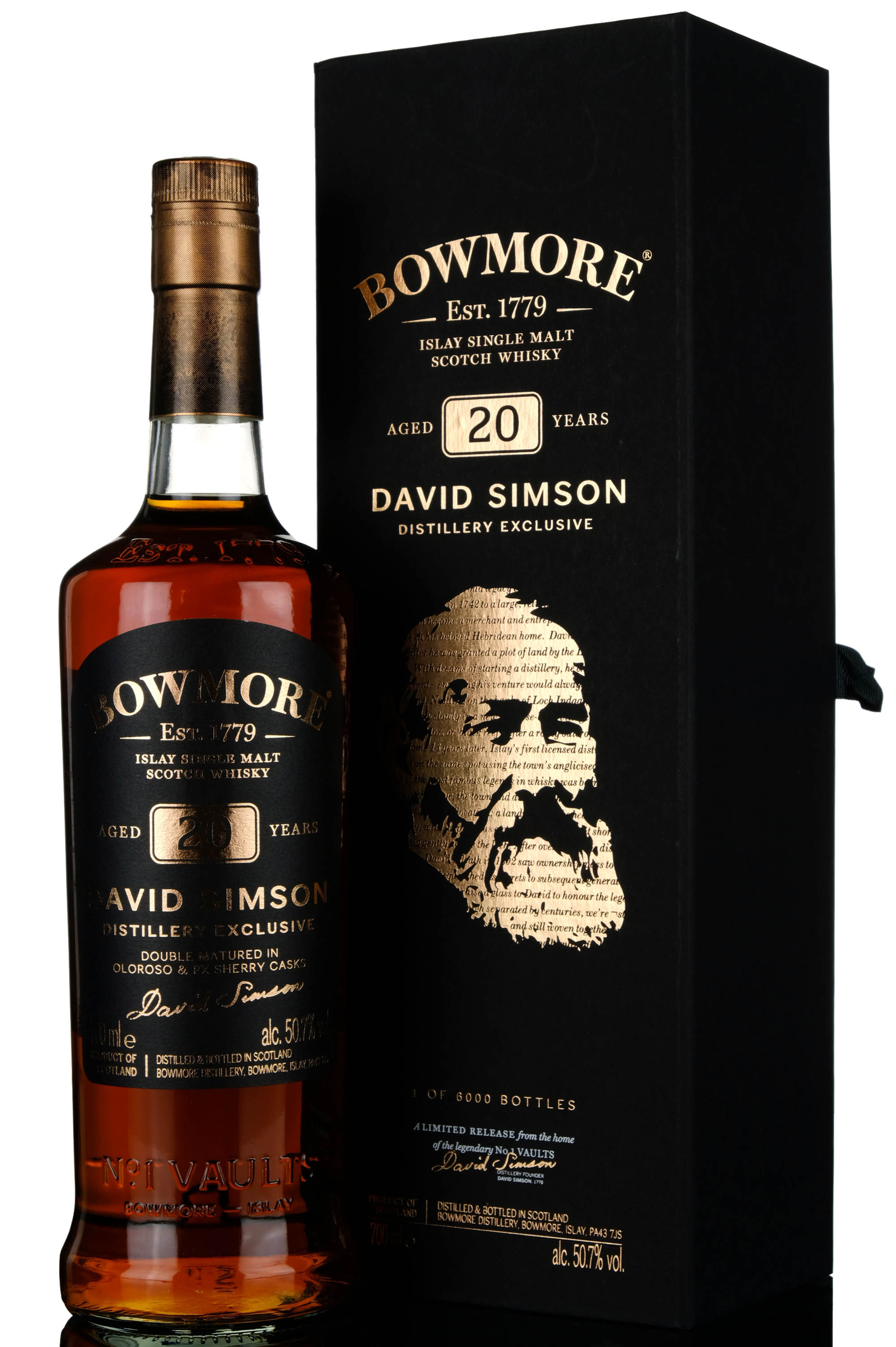 Bowmore 20 Year Old - David Simson Distillery Exclusive - 2020 Release