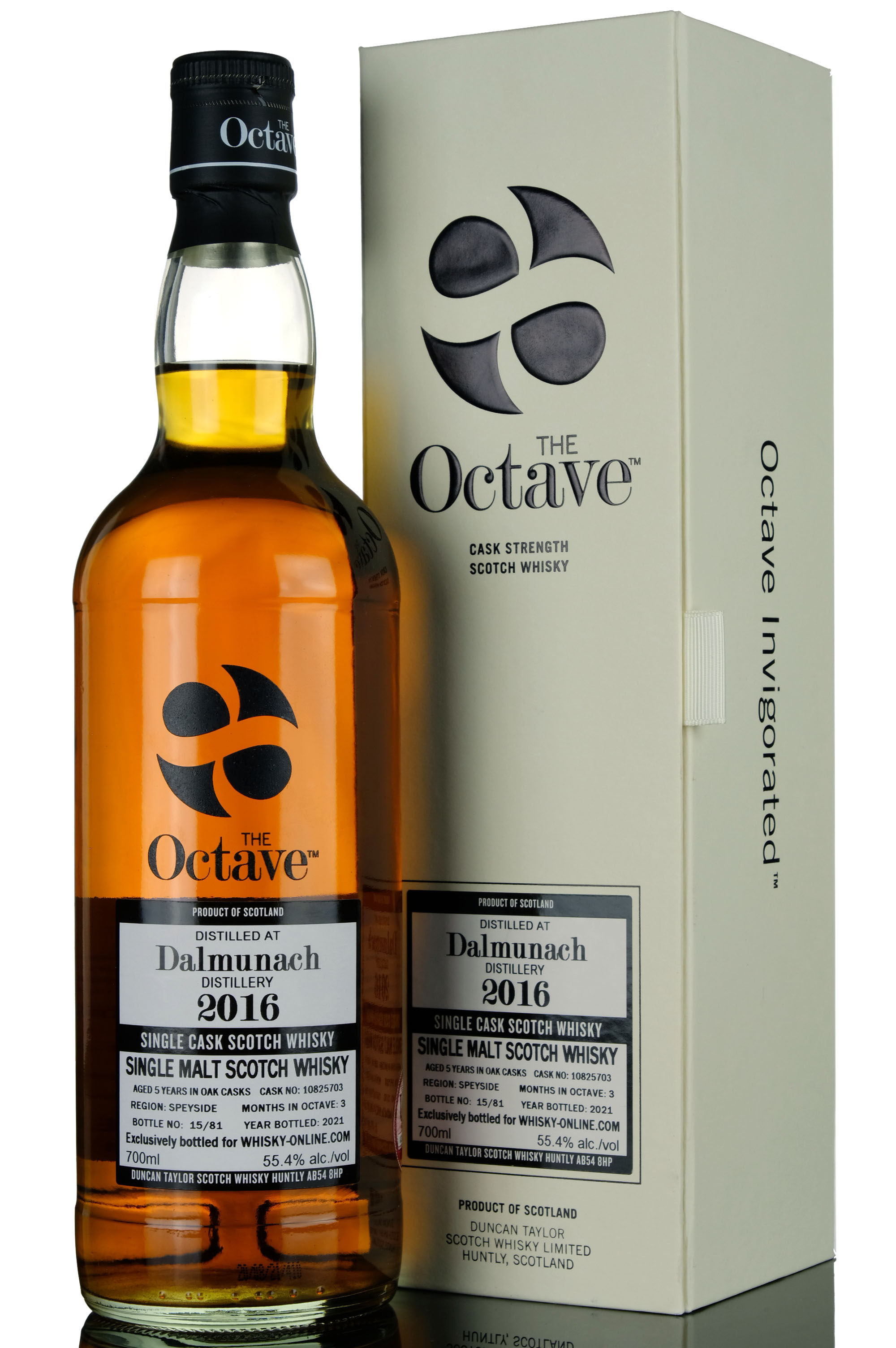 Dalmunach 2016-2021 - 5 Year Old - Duncan Taylor Octave - Single Cask 10825703 - Whisky-On