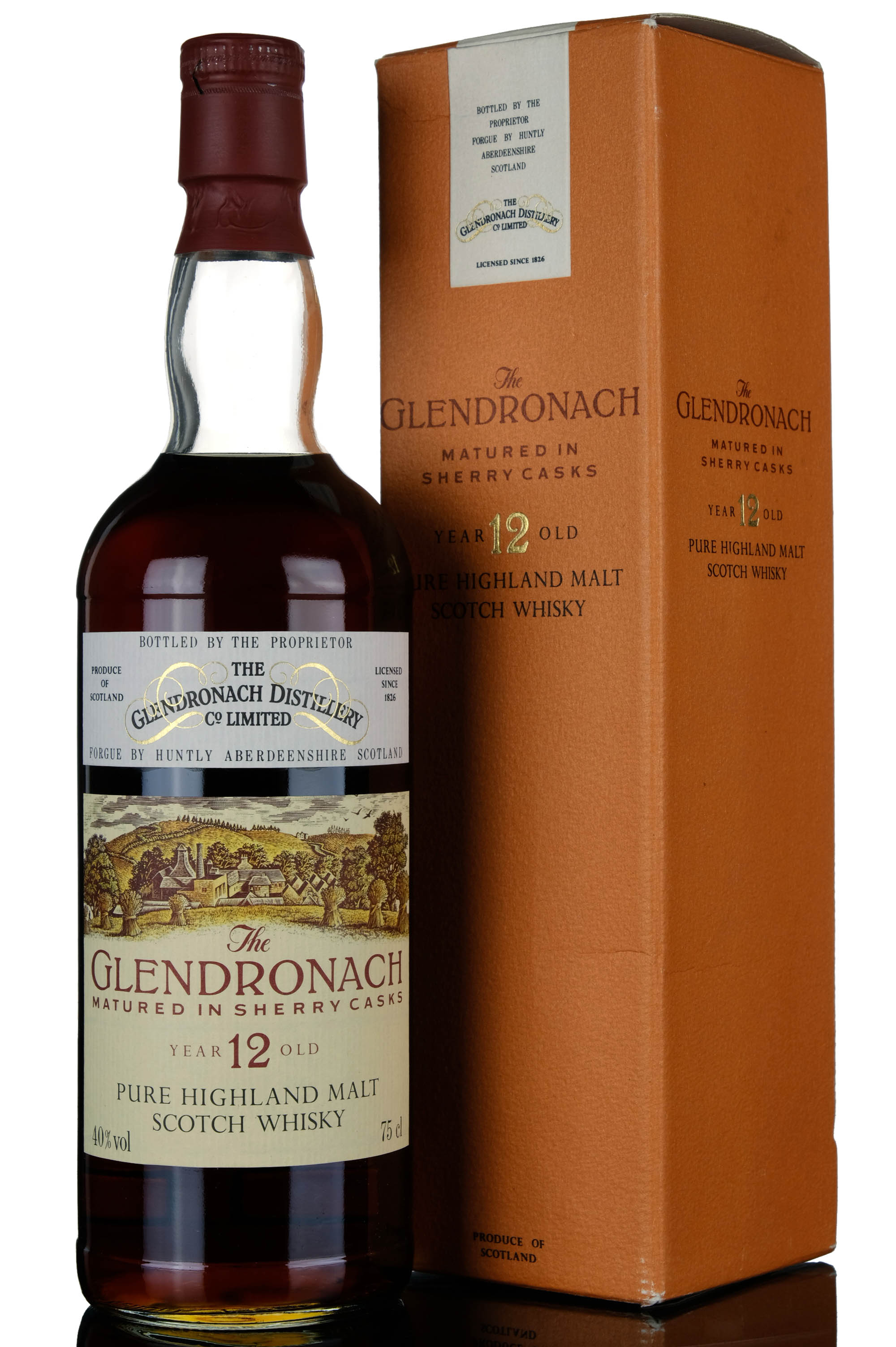 Glendronach 12 Year Old - Sherry Cask - Circa 1990