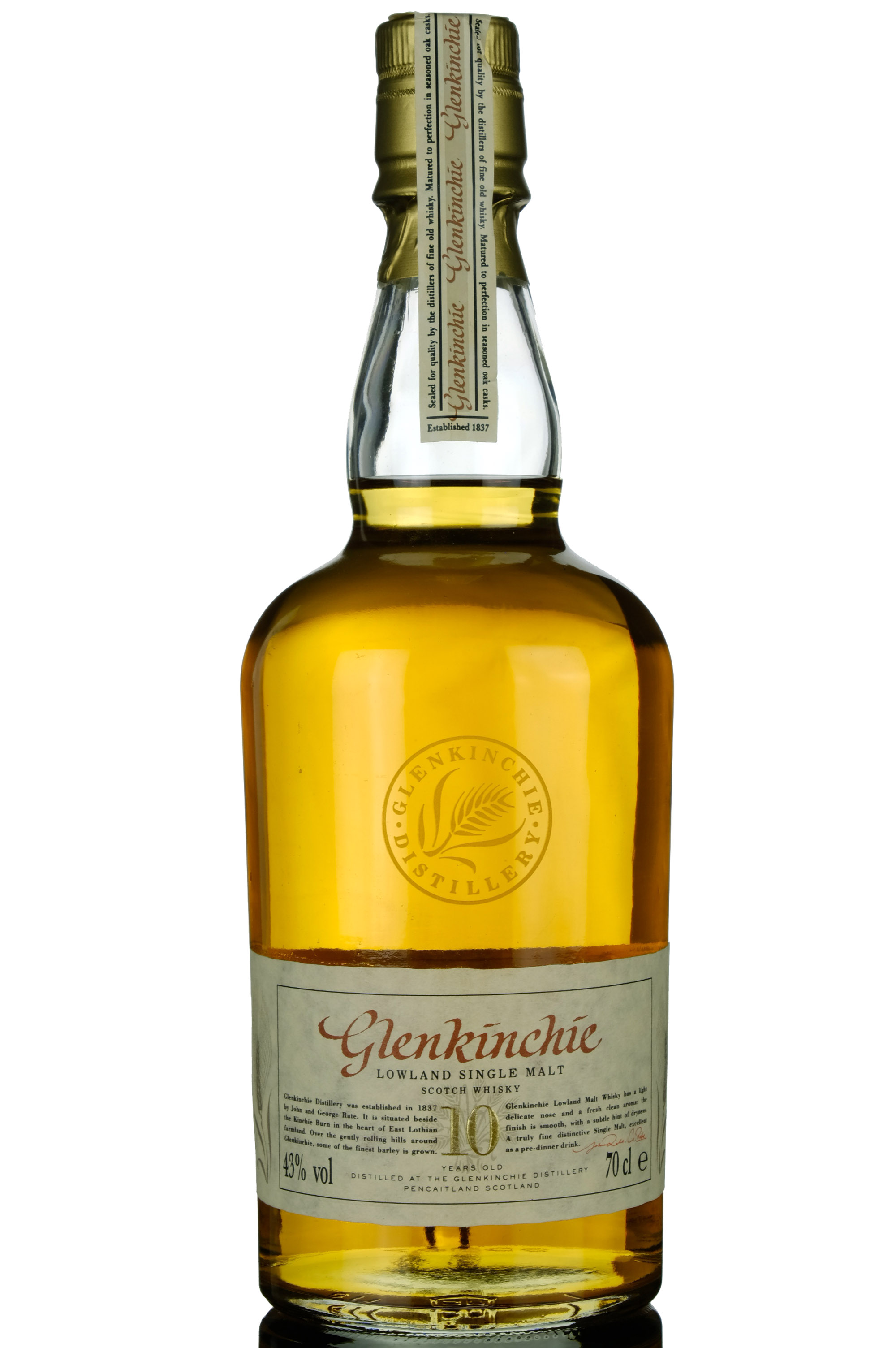 Glenkinchie 10 Year Old - 1990s