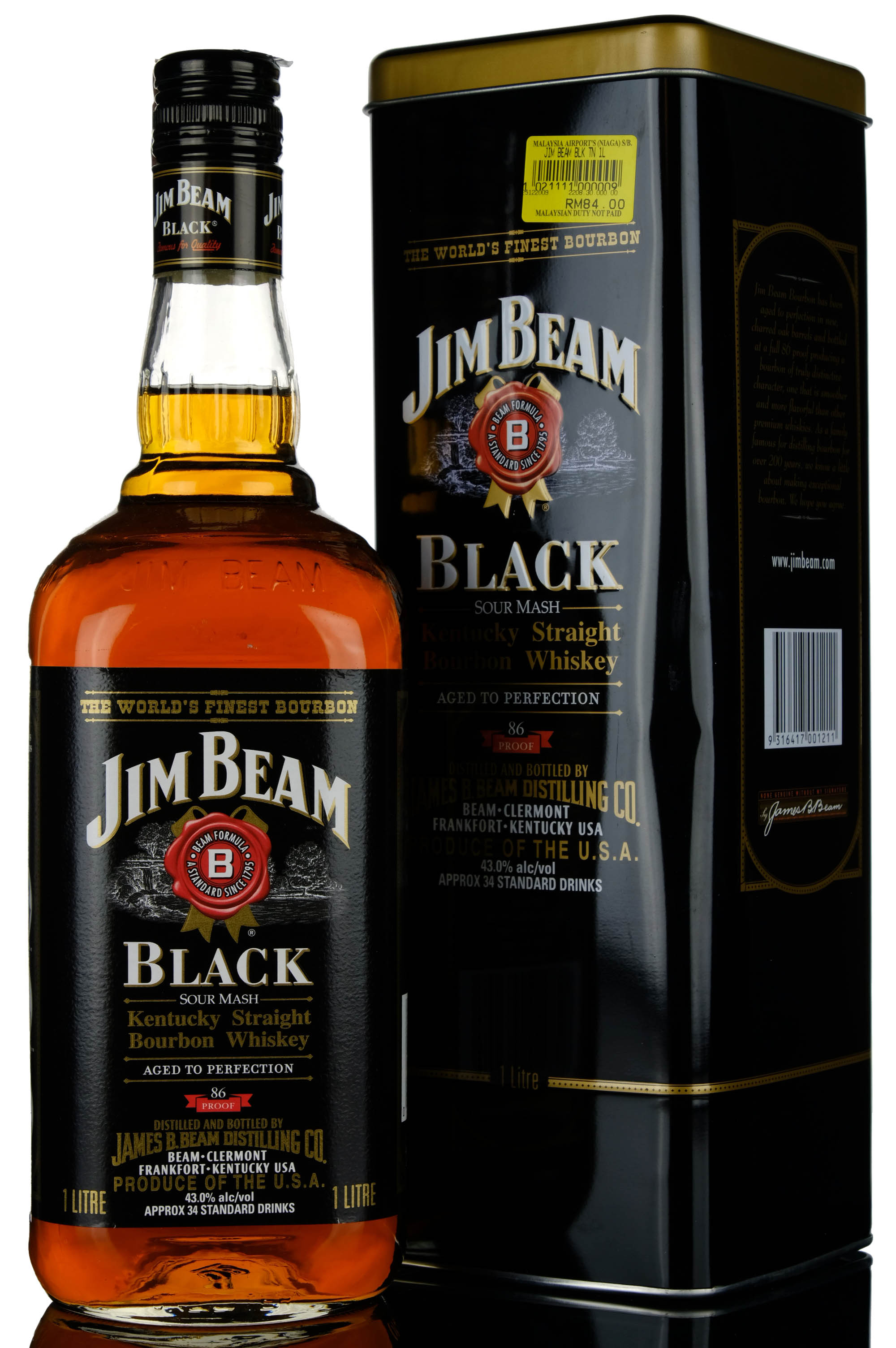 Jim Beam Black - 1 Litre