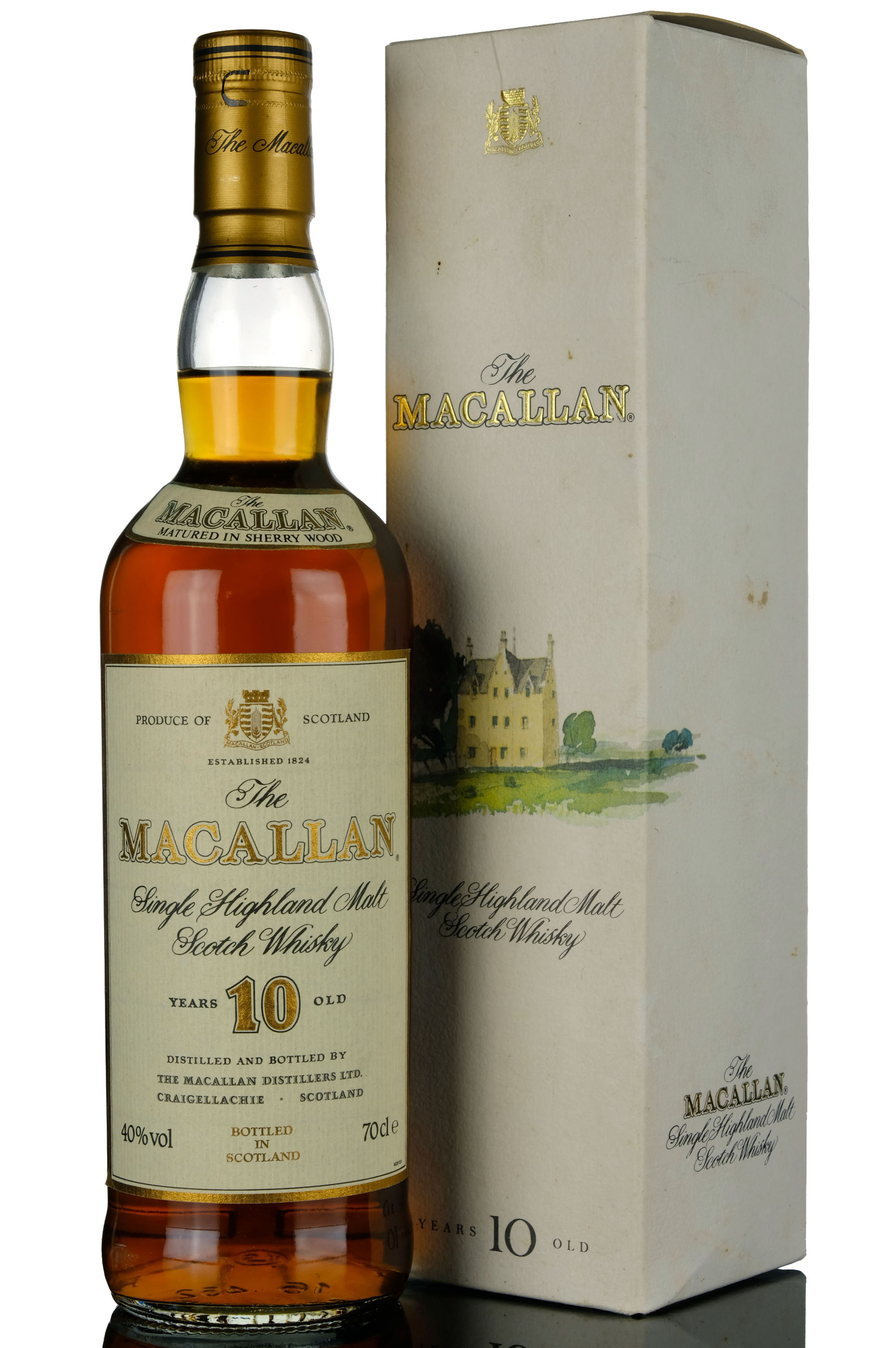 Macallan 10 Year Old - Sherry Cask - 1990s