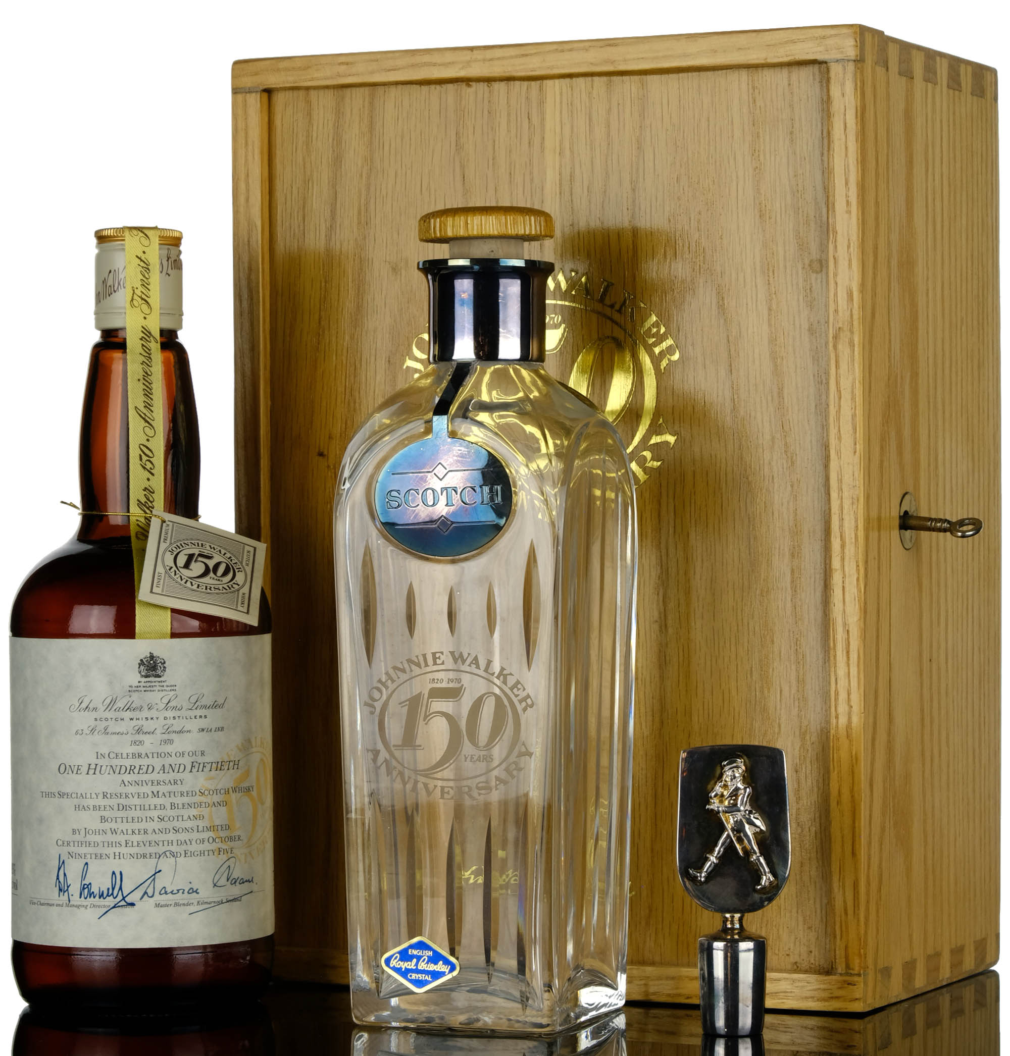 Johnnie Walker 150th Anniversary 1820-1970 - 1985 Release