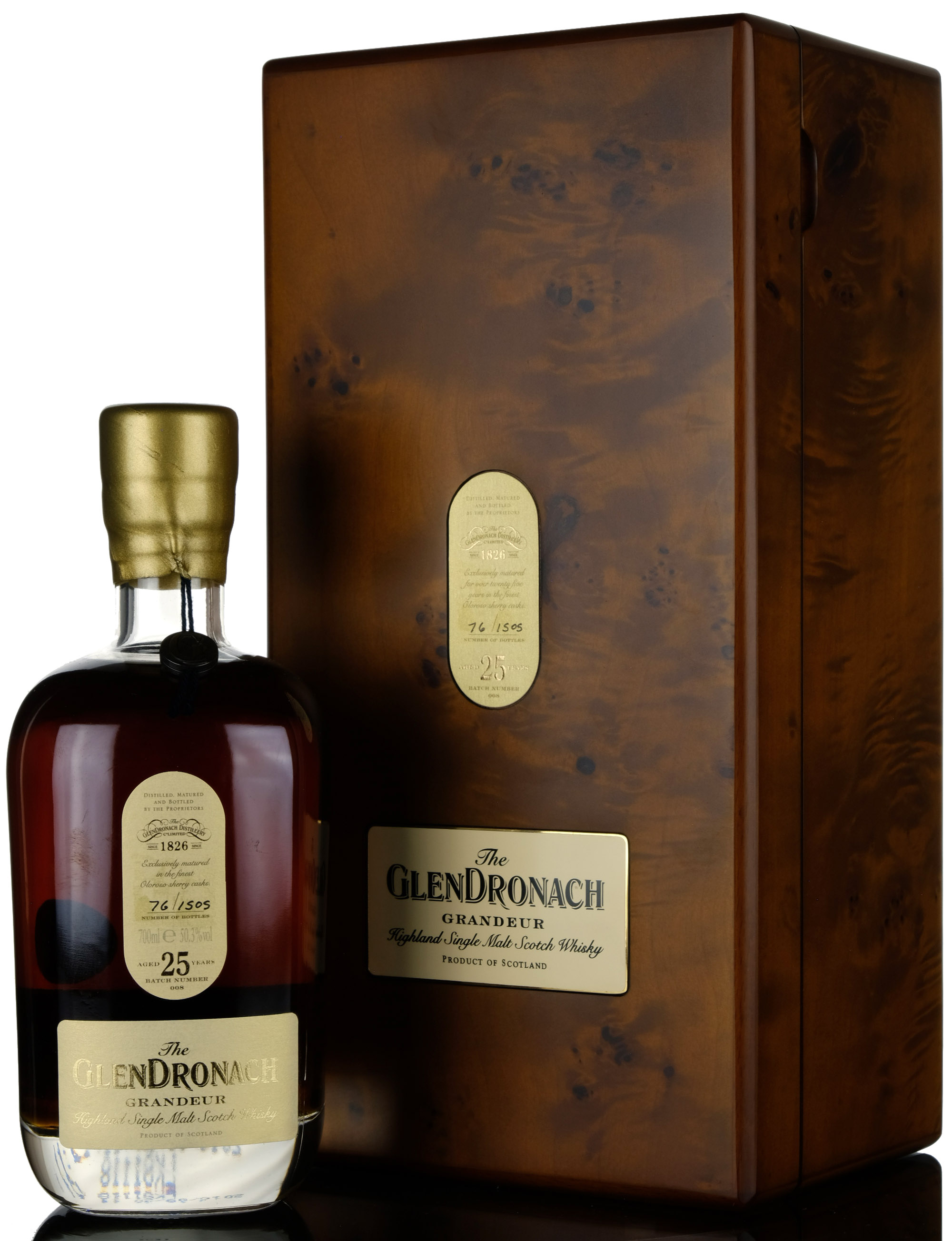 Glendronach 25 Year Old - Grandeur Batch 8 - 2016 Release