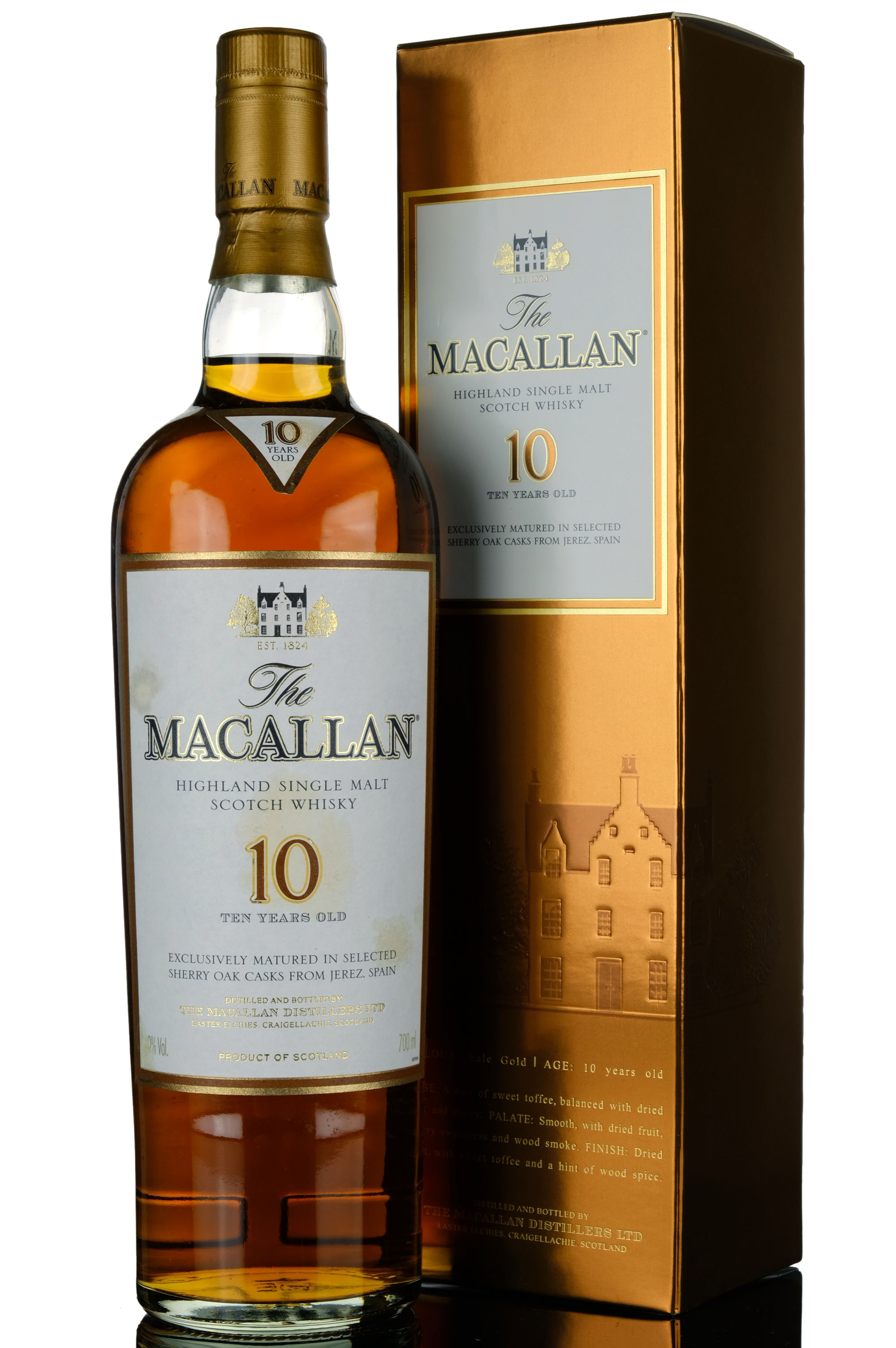 Macallan 10 Year Old - Sherry Cask - Mid 2000s