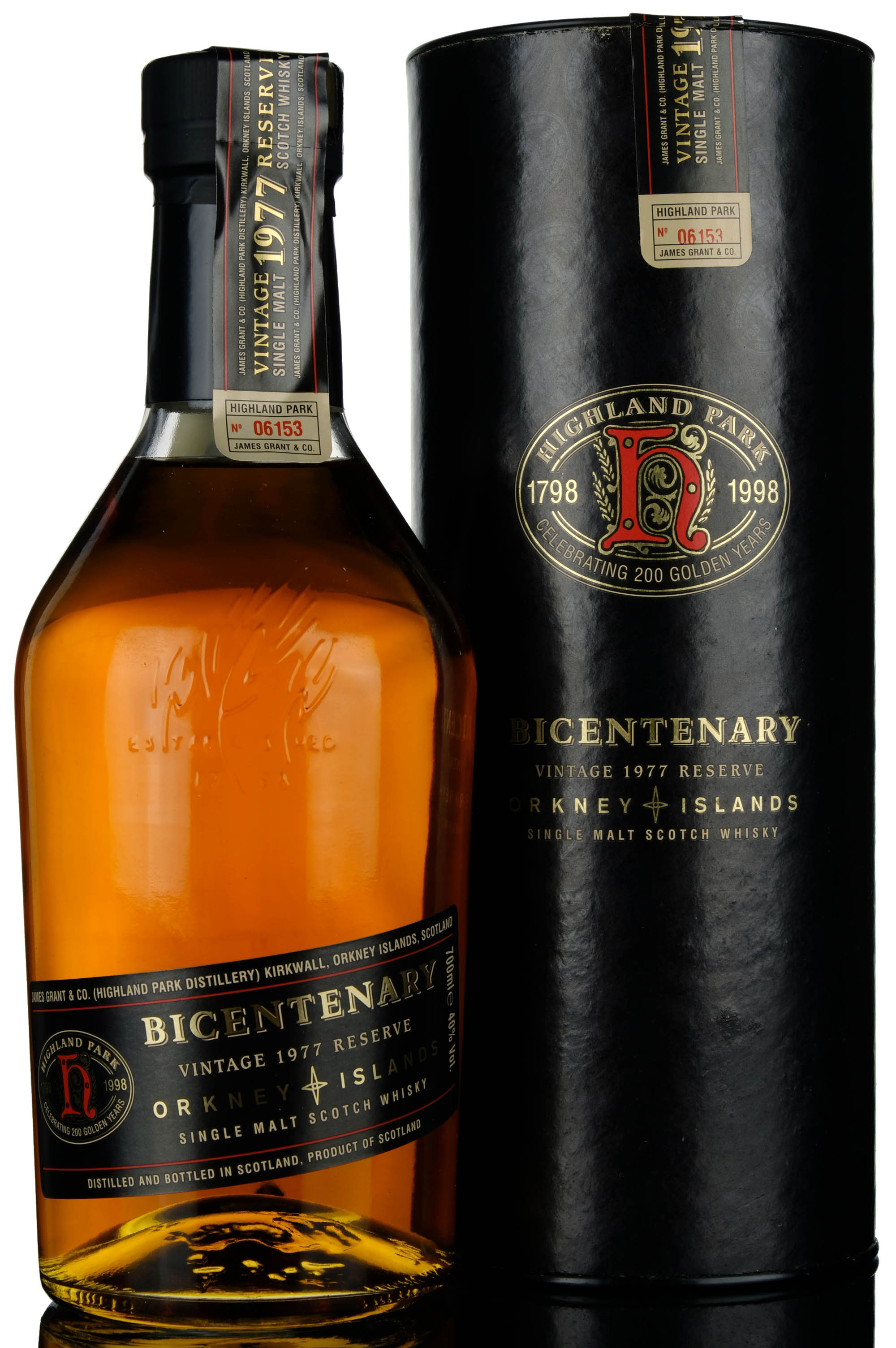 Highland Park 1977 - Bicentenary 1798-1998