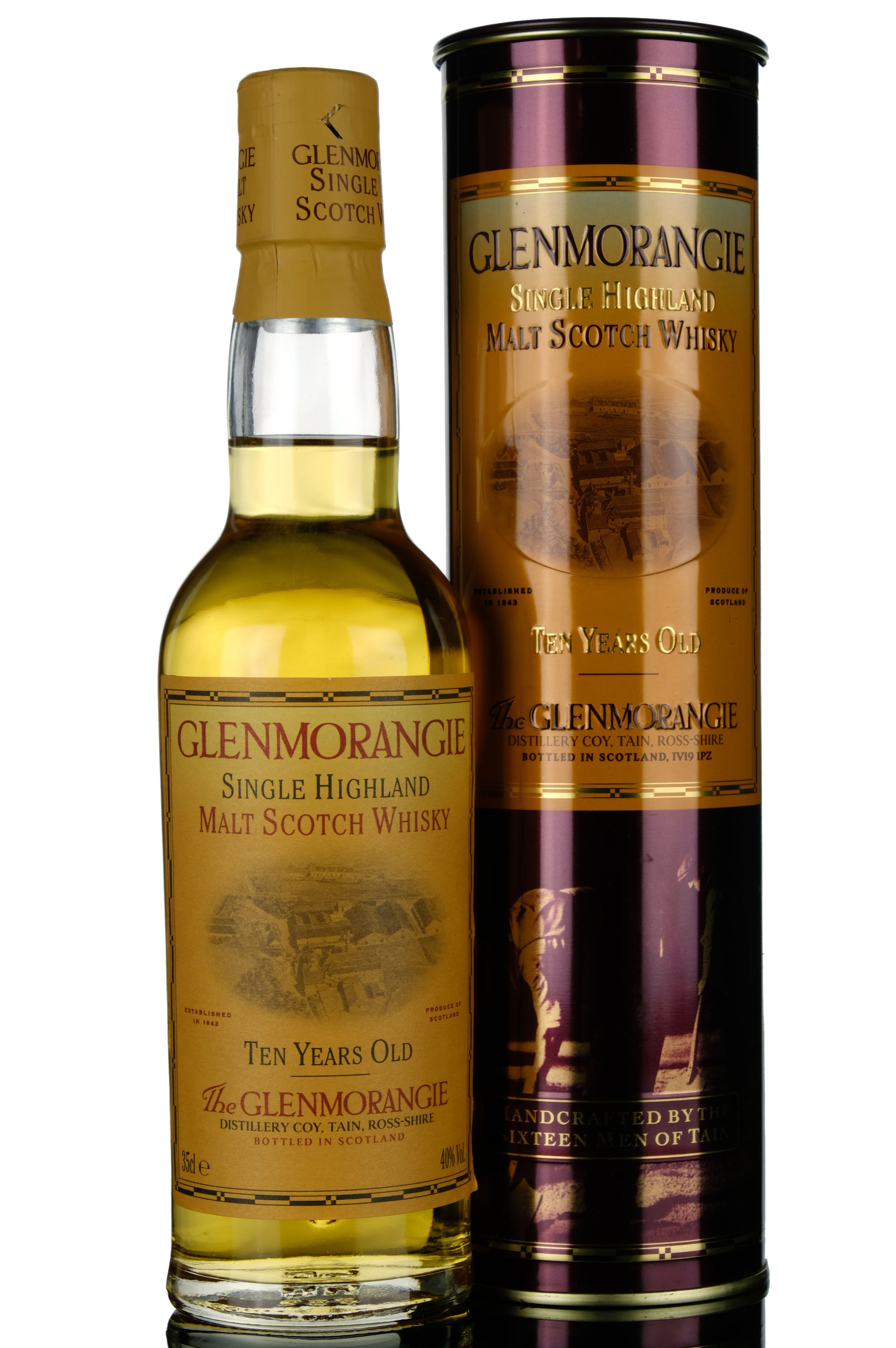Glenmorangie 10 Year Old - Circa 2000 - Half Bottle