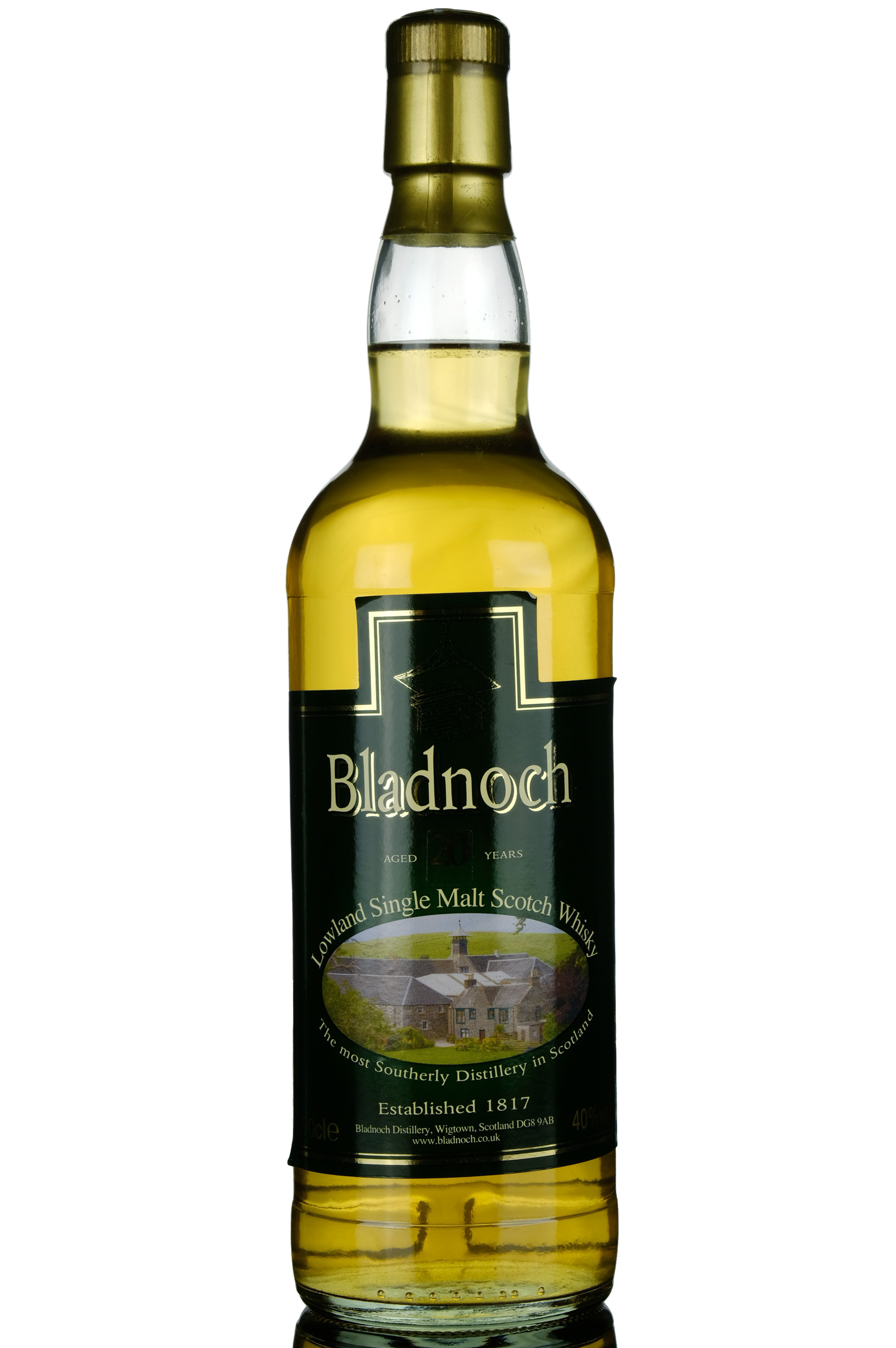 Bladnoch 20 Year Old - Mid 2000s - 40%