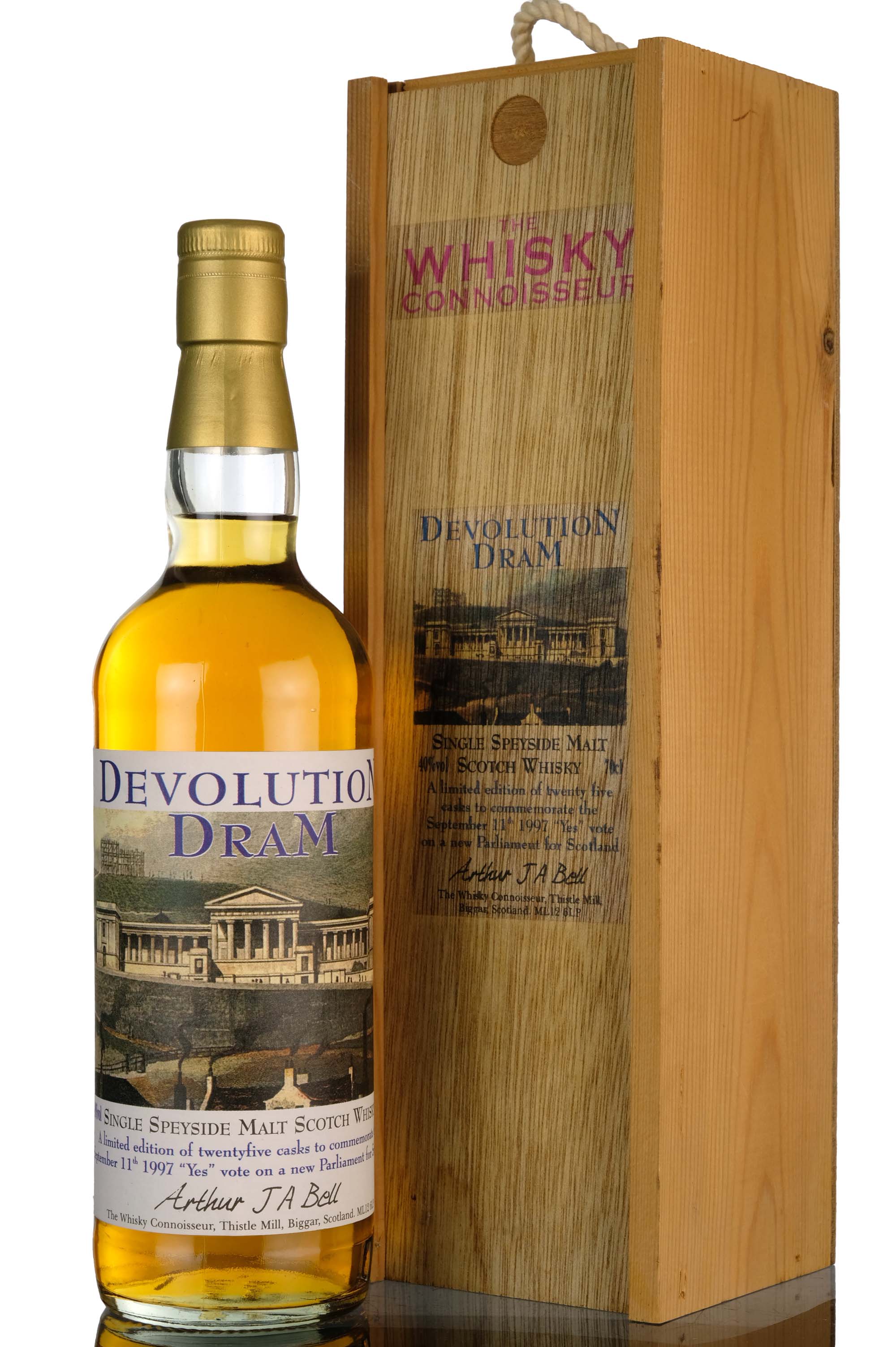 Devolution Dram 1997  The Whisky Connoisseur