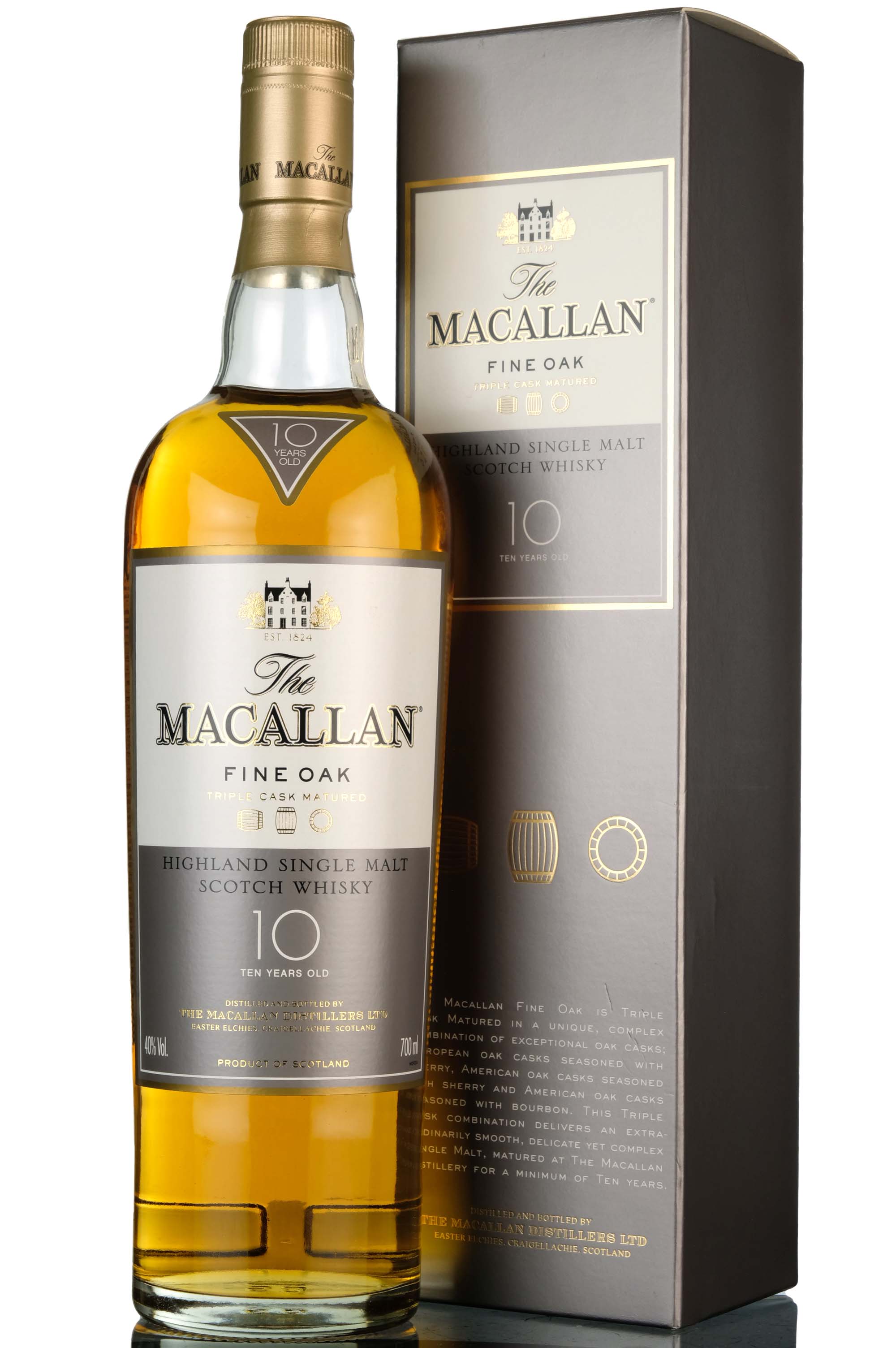 Macallan 10 Year Old - Fine Oak - Mid 2000s