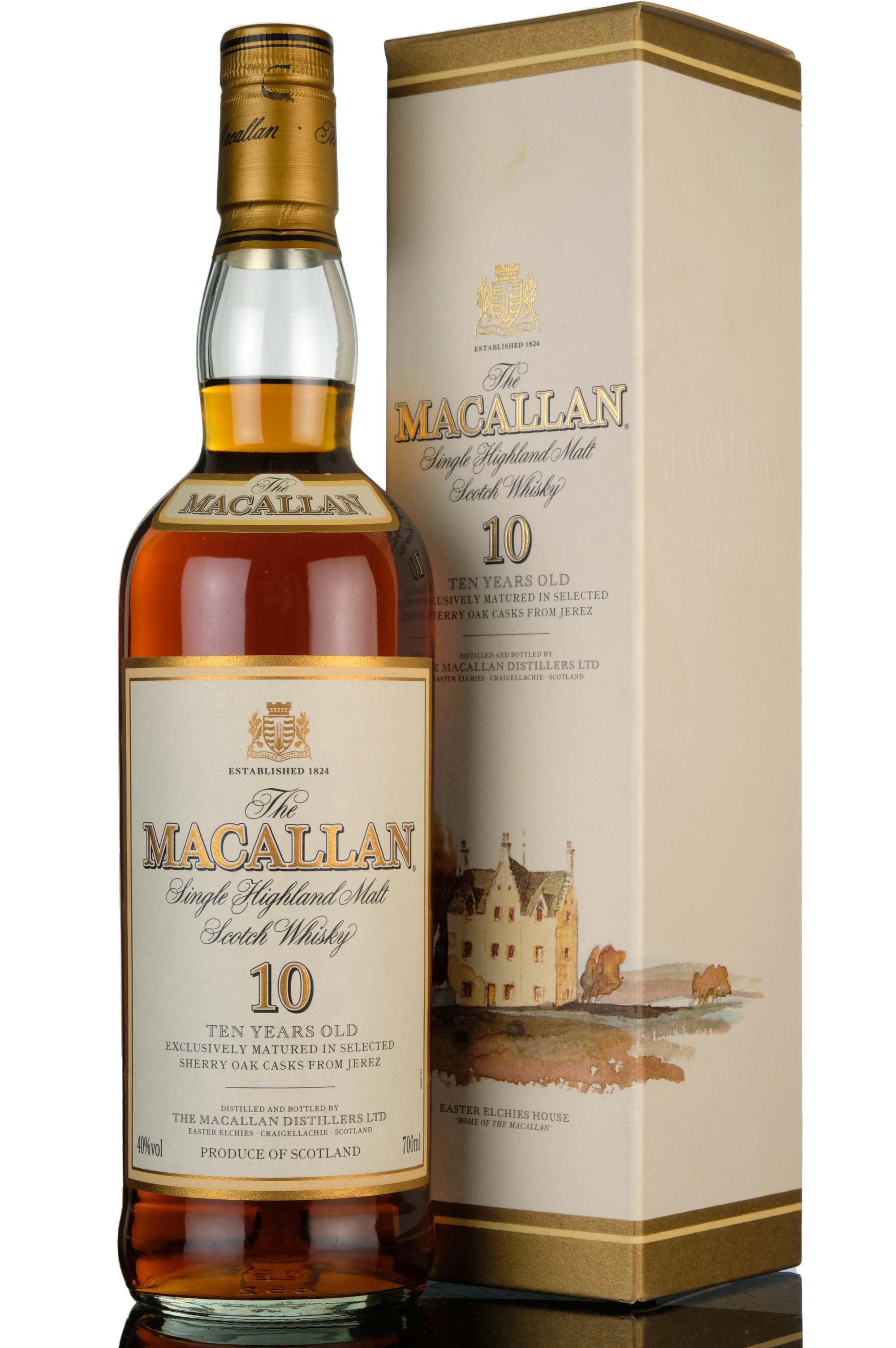 Macallan 10 Year Old - Sherry Cask - Early 2000s