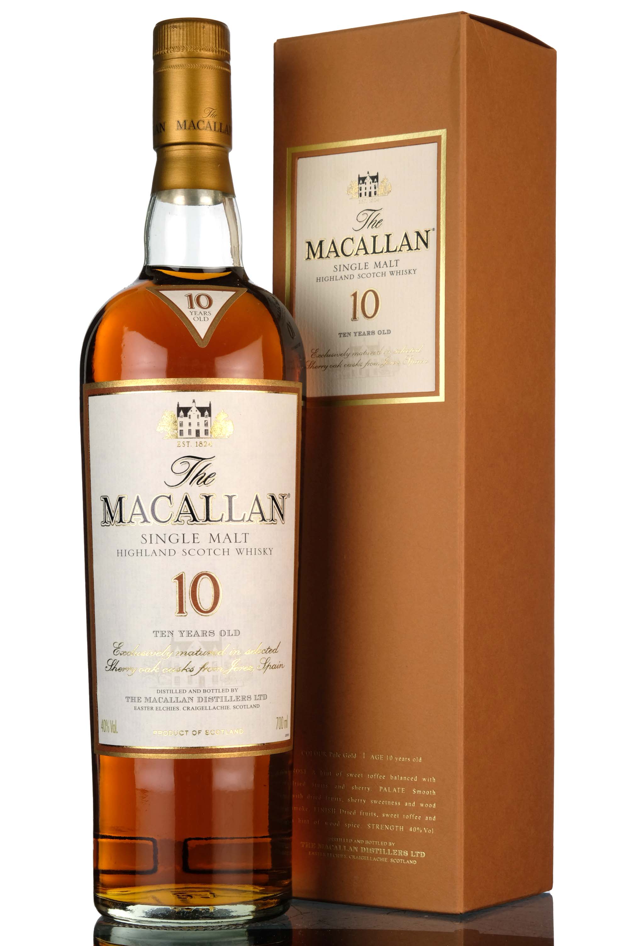 Macallan 10 Sherry Casks Mid 2000s