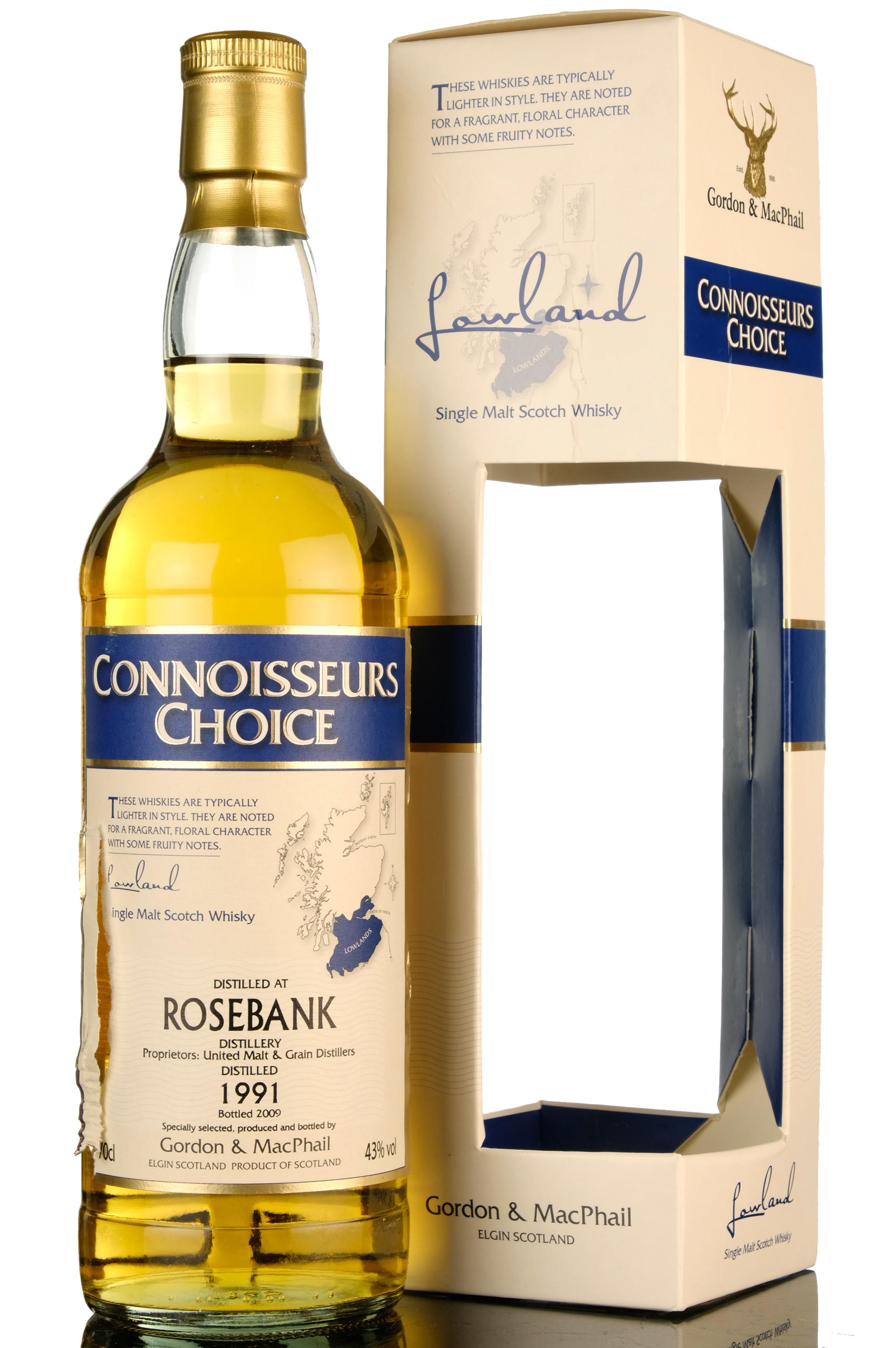 Rosebank 1991-2009 - Gordon & MacPhail - Connoisseurs Choice