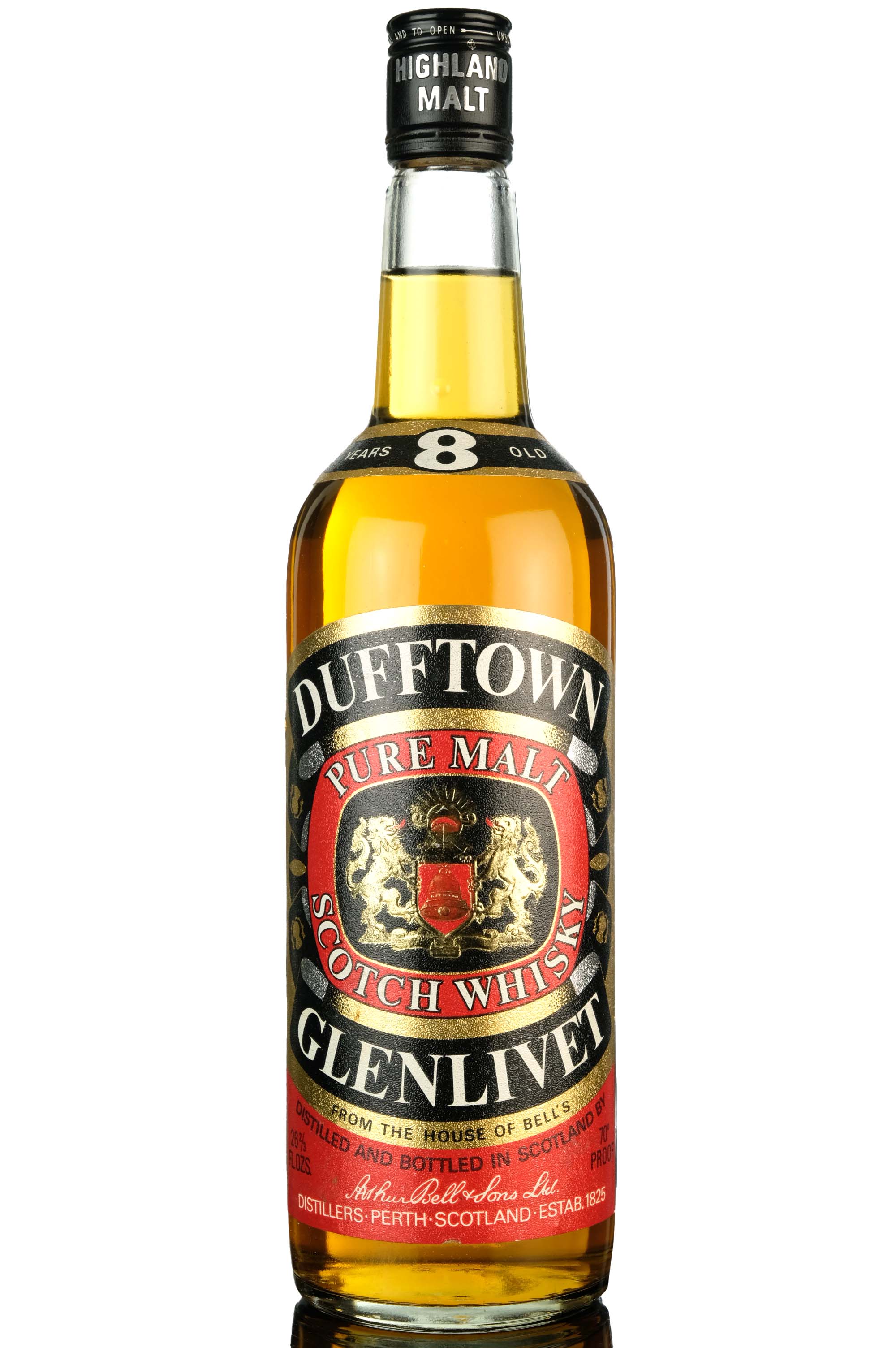 Dufftown-Glenlivet 8 Year Old - 1970s