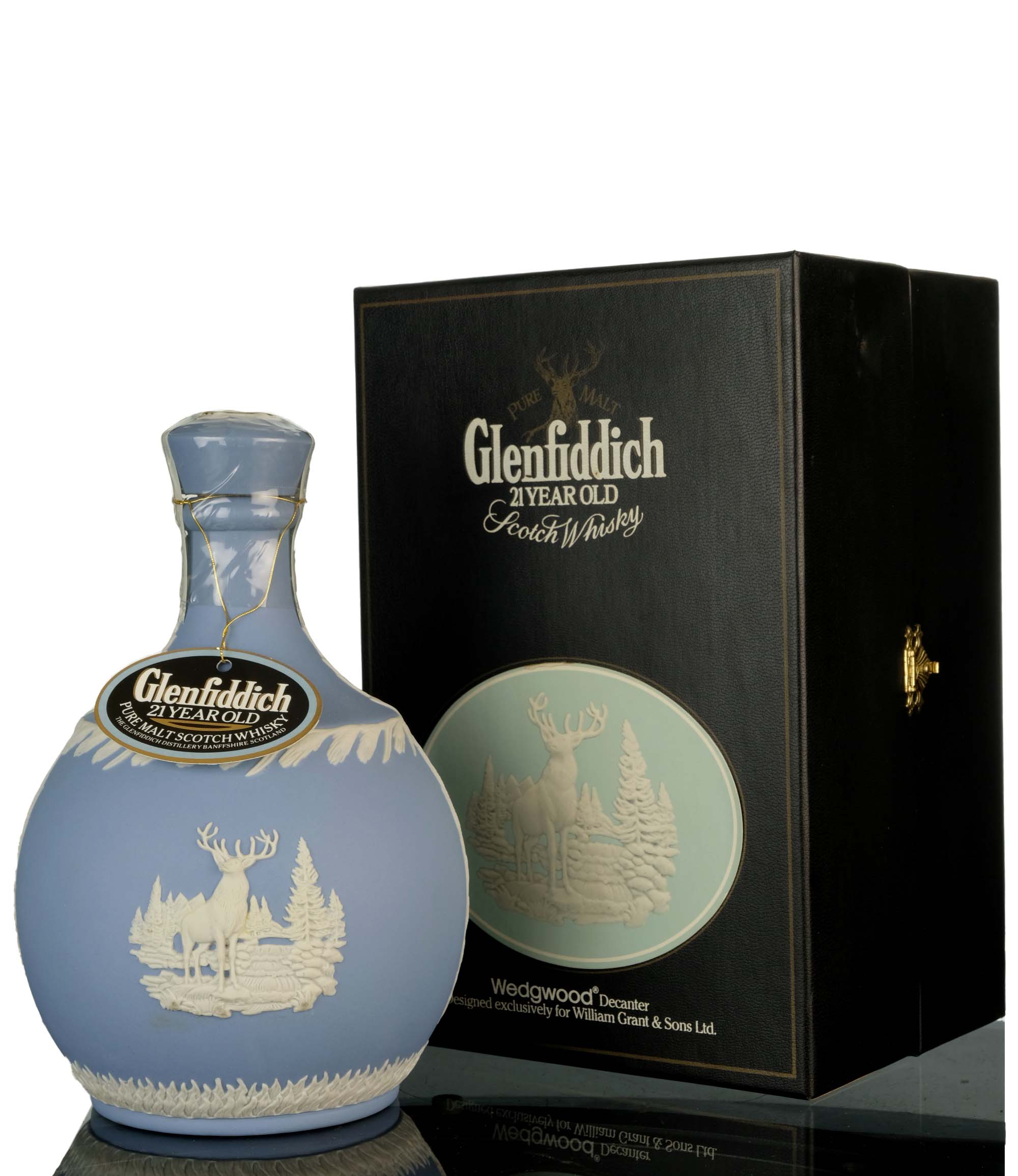 Glenfiddich 21 Year Old - Centenary Wedgwood Decanter 1987