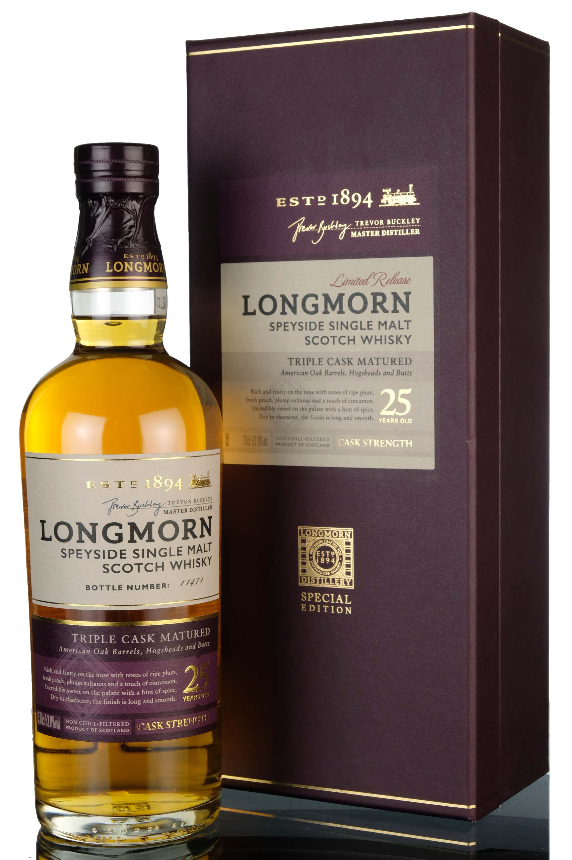 Longmorn 25 Year Old - Cask Strength - 2020 Release