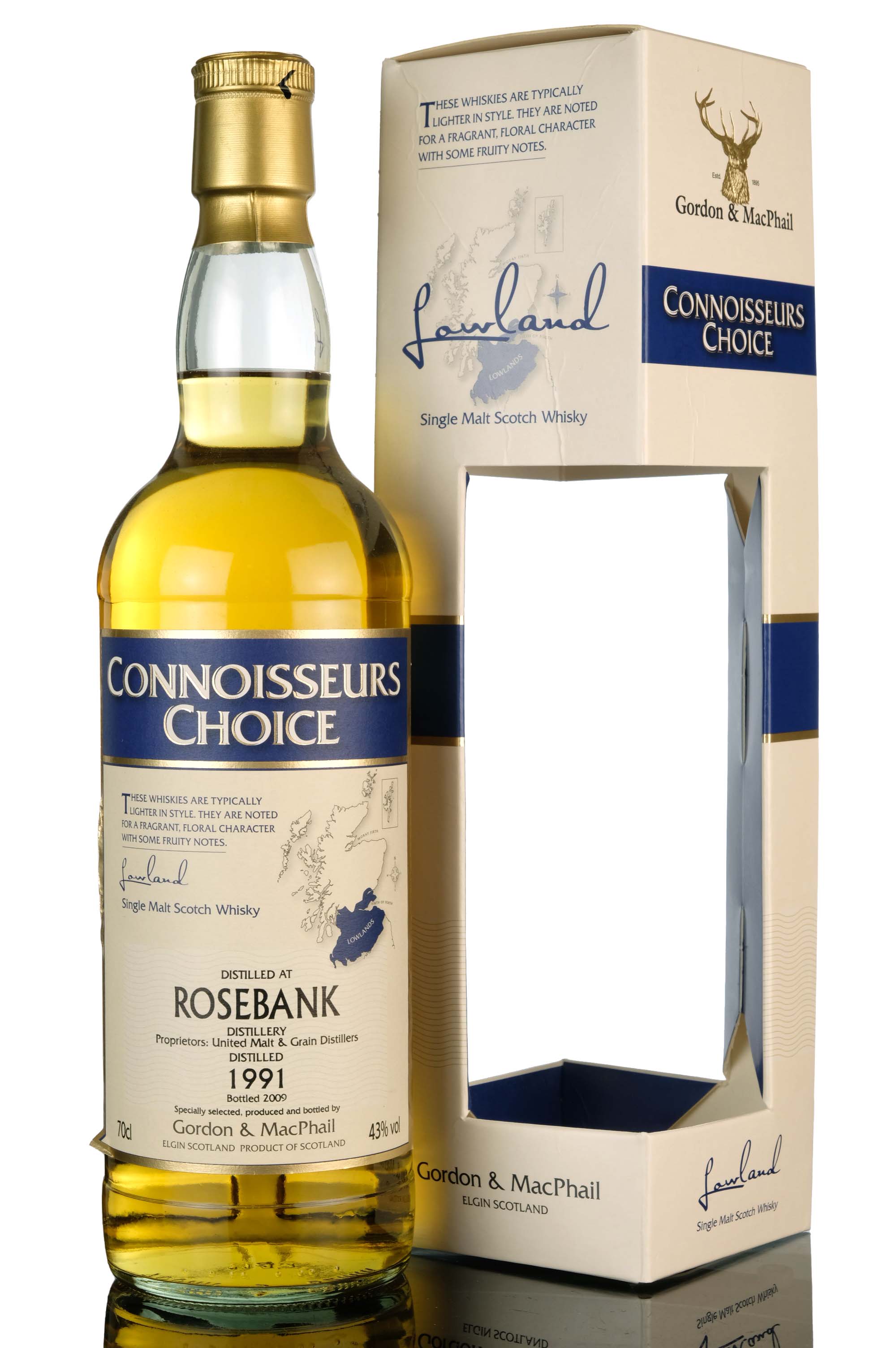 Rosebank 1991-2009 - Gordon & MacPhail - Connoisseurs Choice