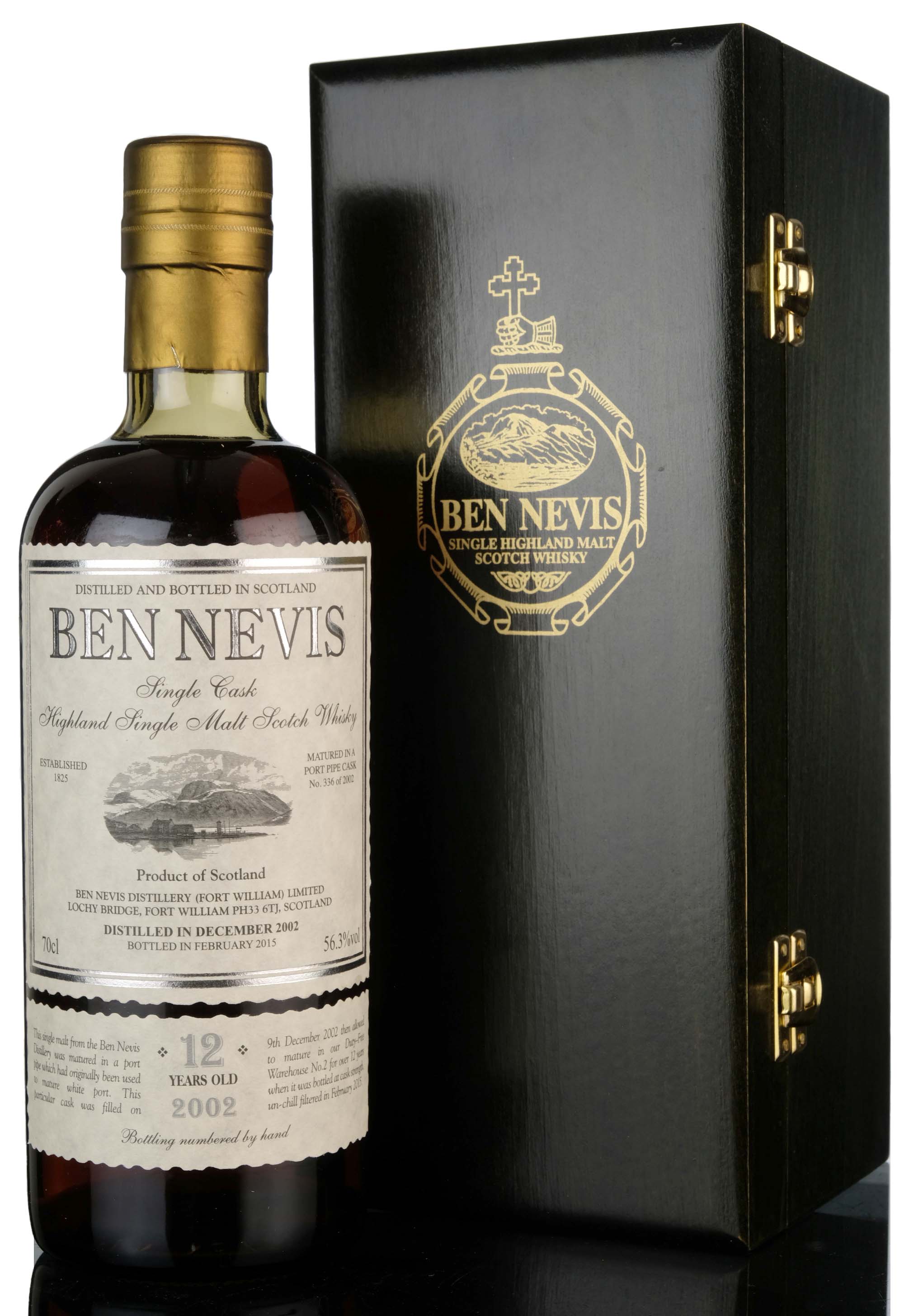 Ben Nevis 2002-2015 - 12 Year Old - Single Cask 336 - Port Pipe Cask