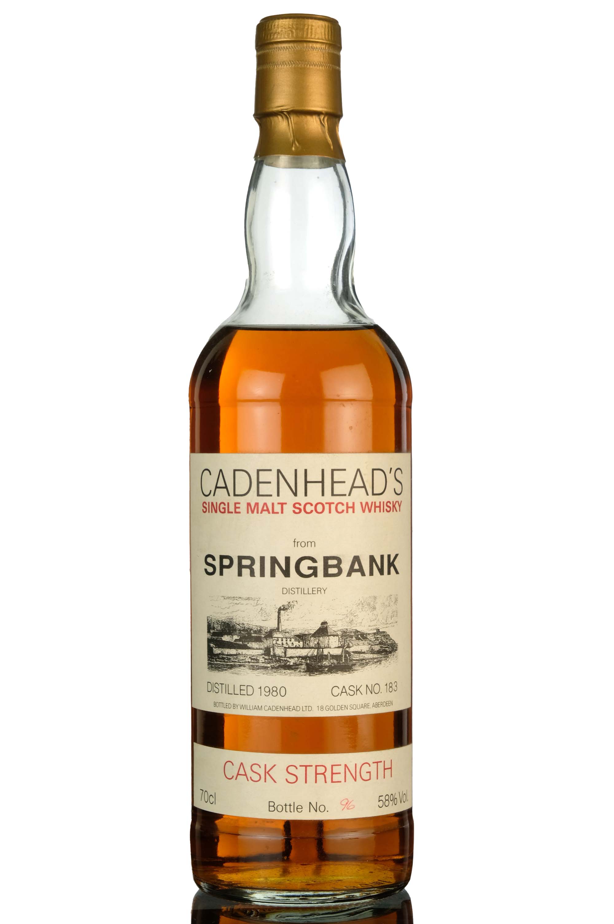 Springbank 1980 Cadenheads Single Cask 183