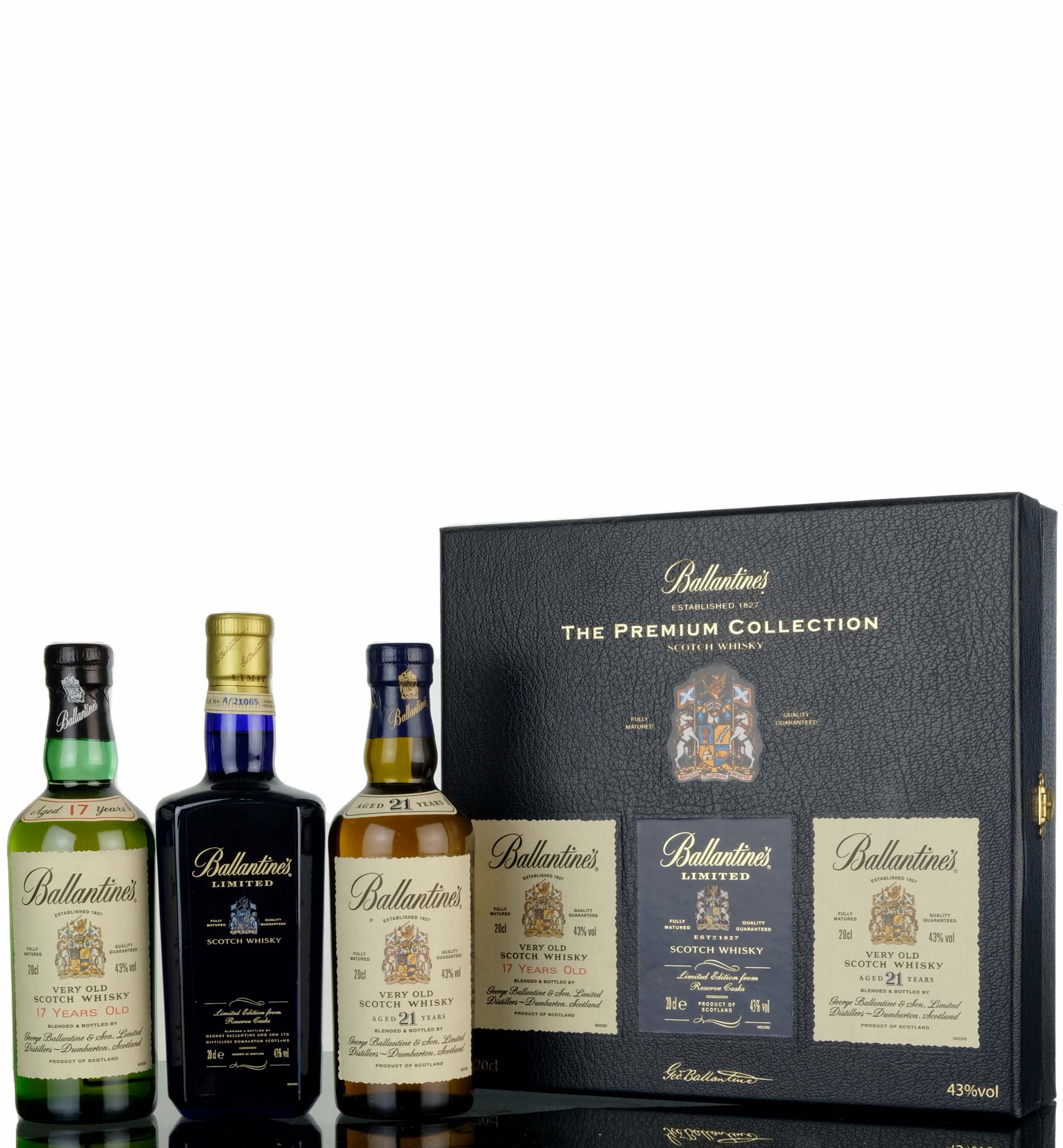Ballantines Premium Collection Box Set - Whisky-Online Auctions