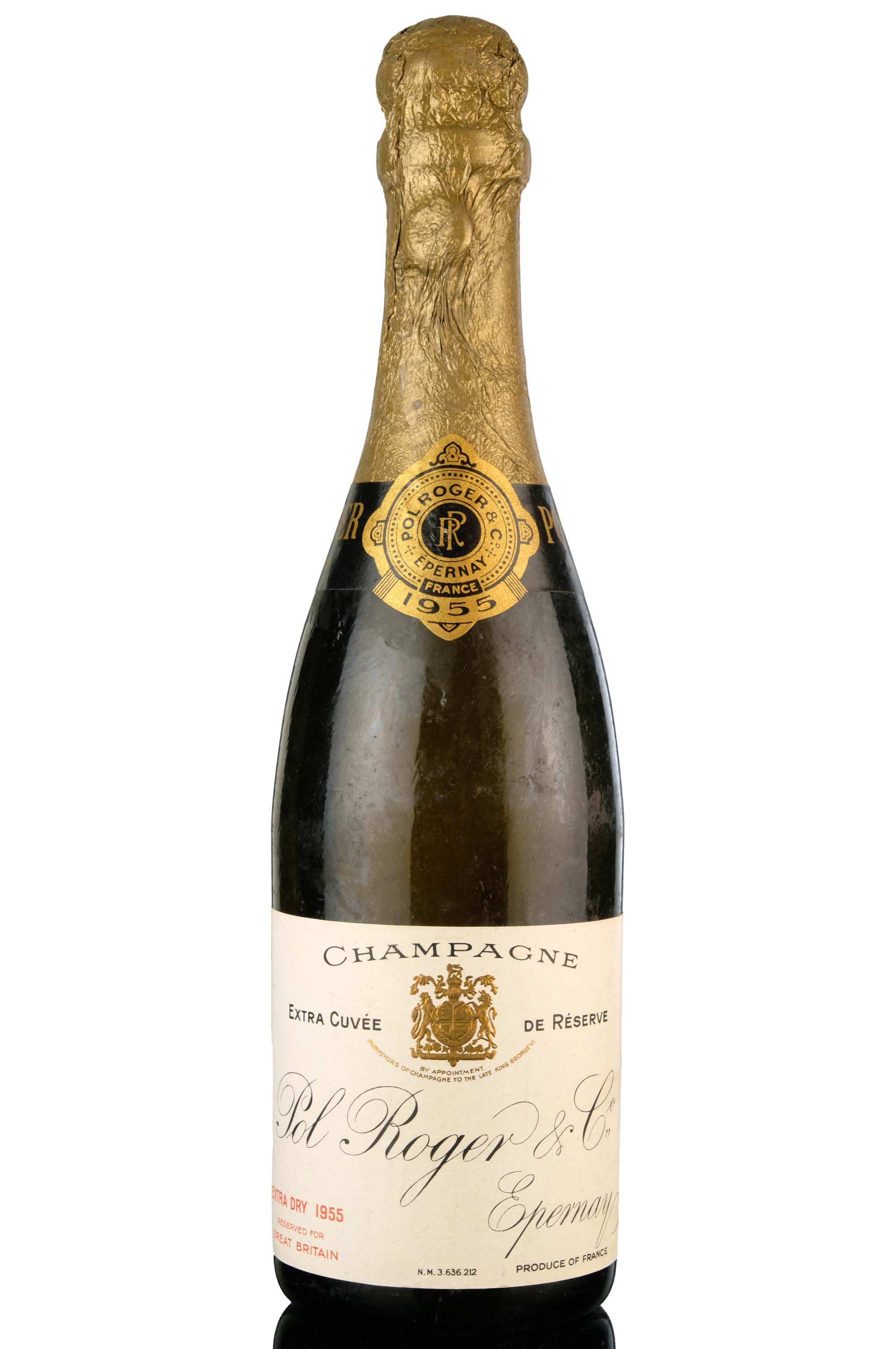 Pol Roger 1955 Champagne - Half Bottle