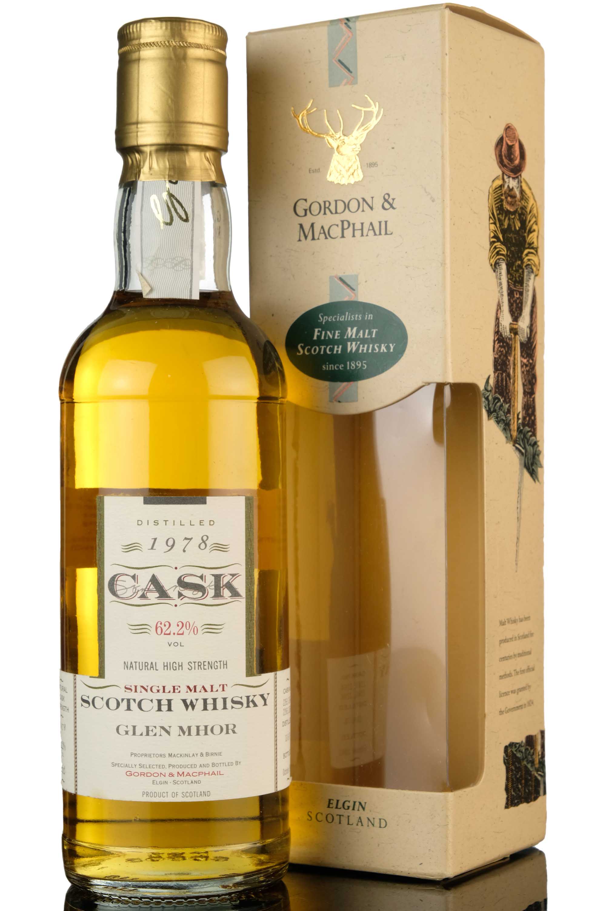 Glen Mhor 1978-1993 - Gordon & MacPhail - CASK 62.2% - Casks 2263-2264-2266-2268