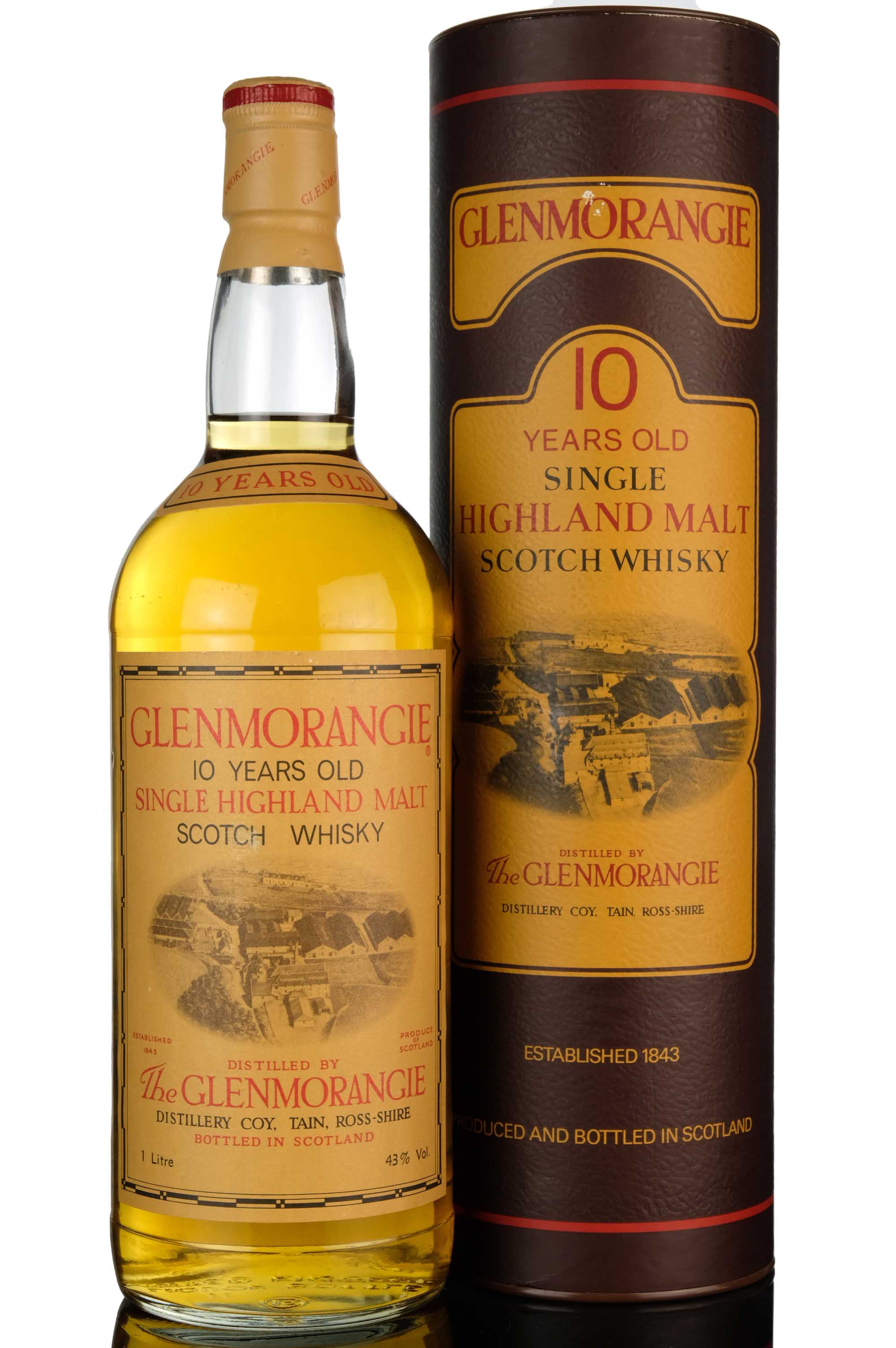 Glenmorangie 10 Year Old - 1990s - 1 Litre