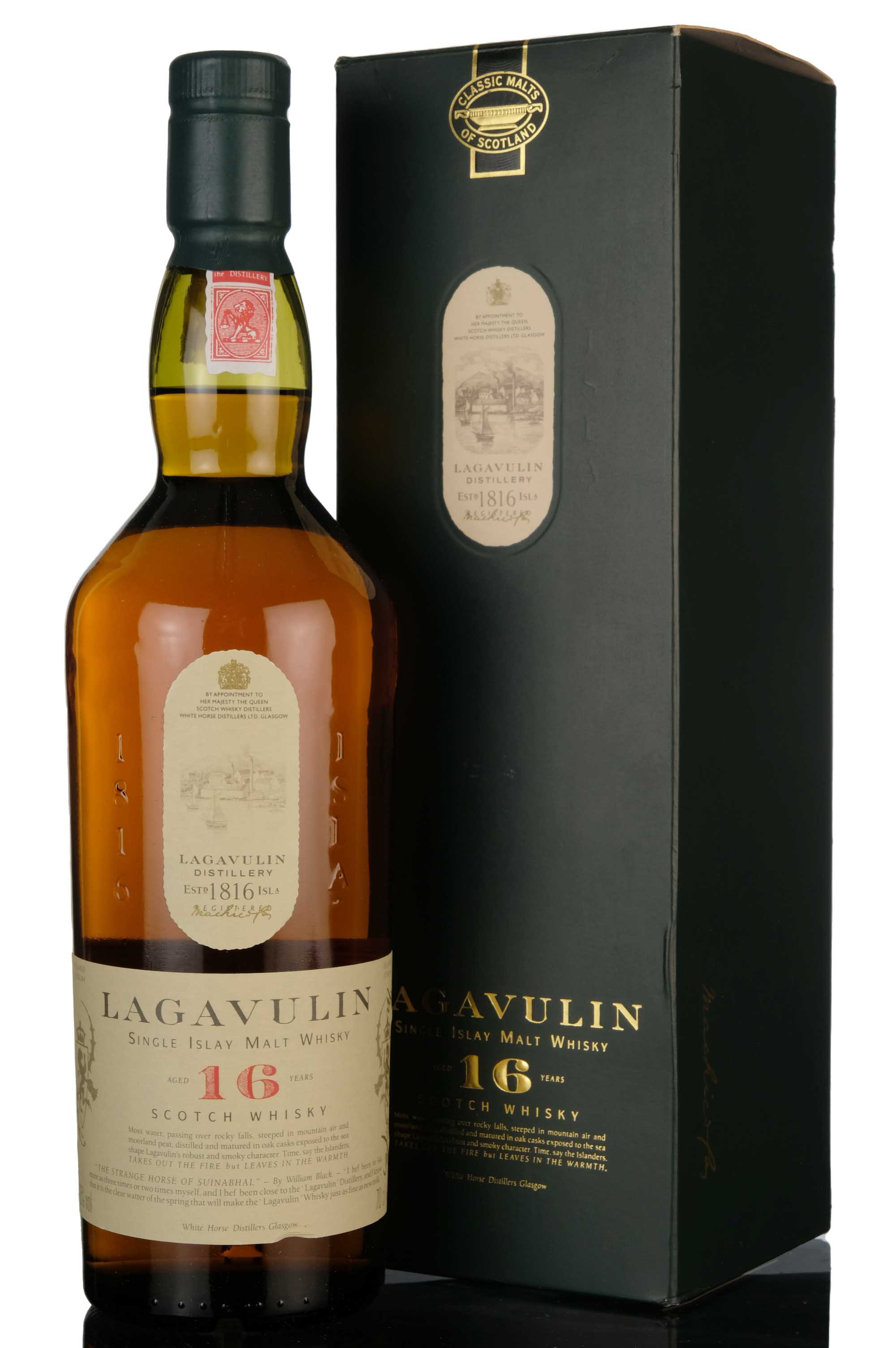 Lagavulin 16 Year Old - White Horse - 1990s