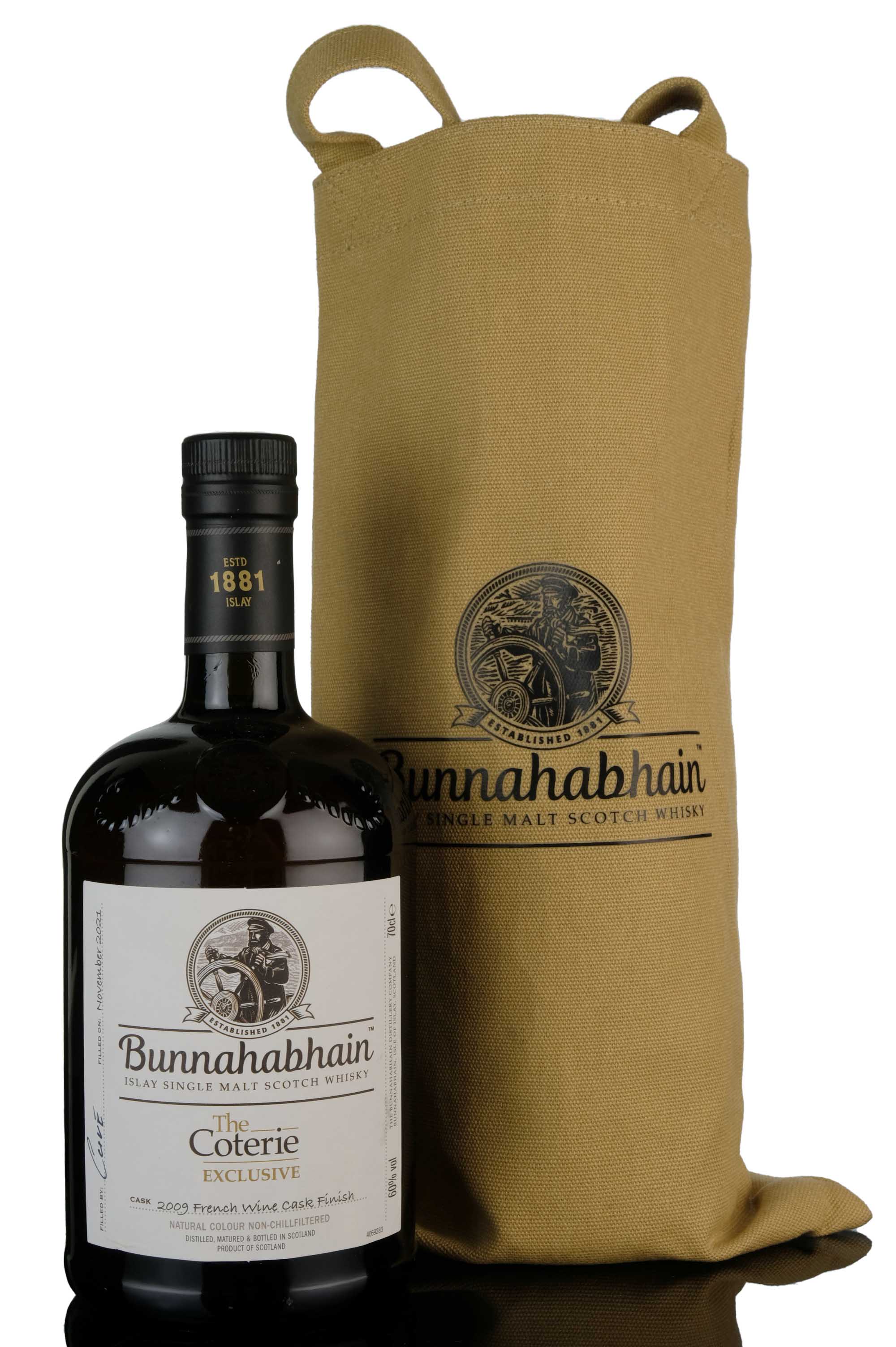 Bunnahabhain 2009-2021 - The Coterie Exclusive