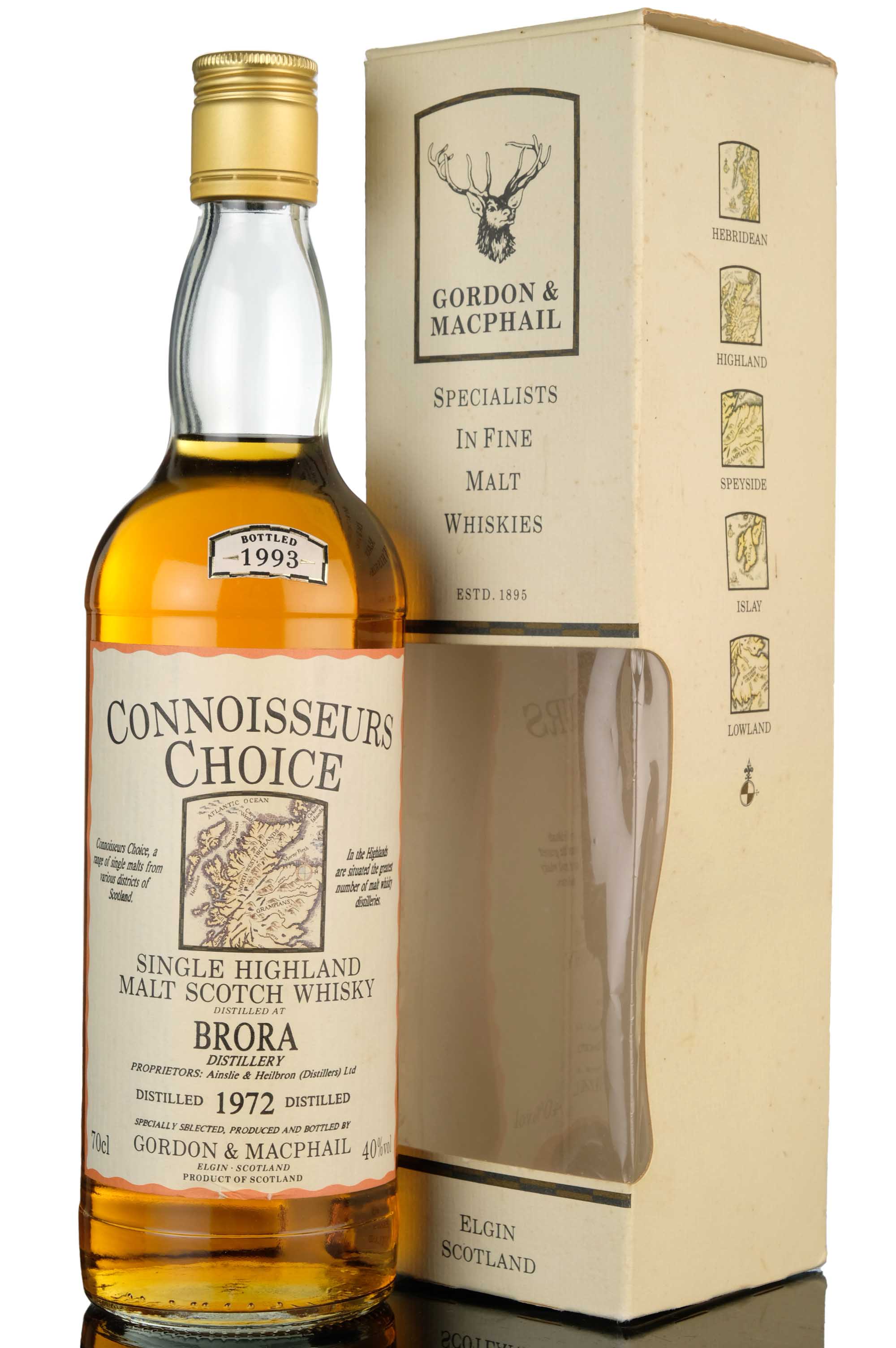 Brora 1972-1993 - Gordon & MacPhail Connoisseurs Choice