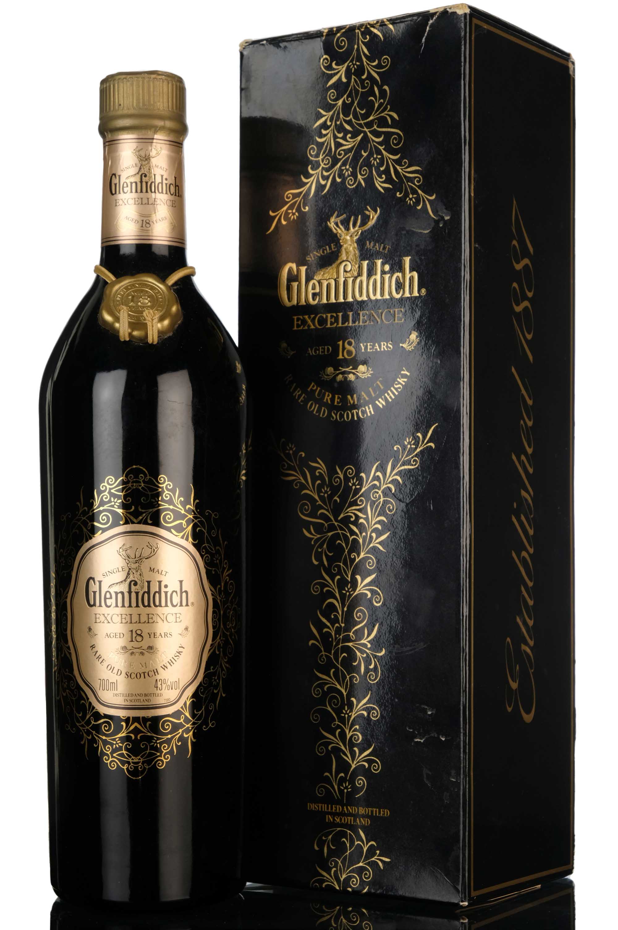 Glenfiddich 18 Year Old - Excellence - 1990s