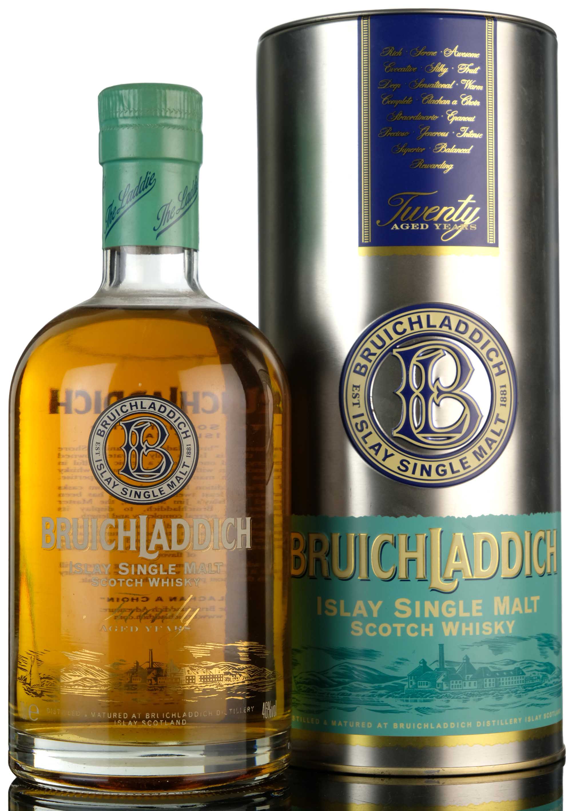 Bruichladdich 20 Year Old - 1st Edition - 2001 Release