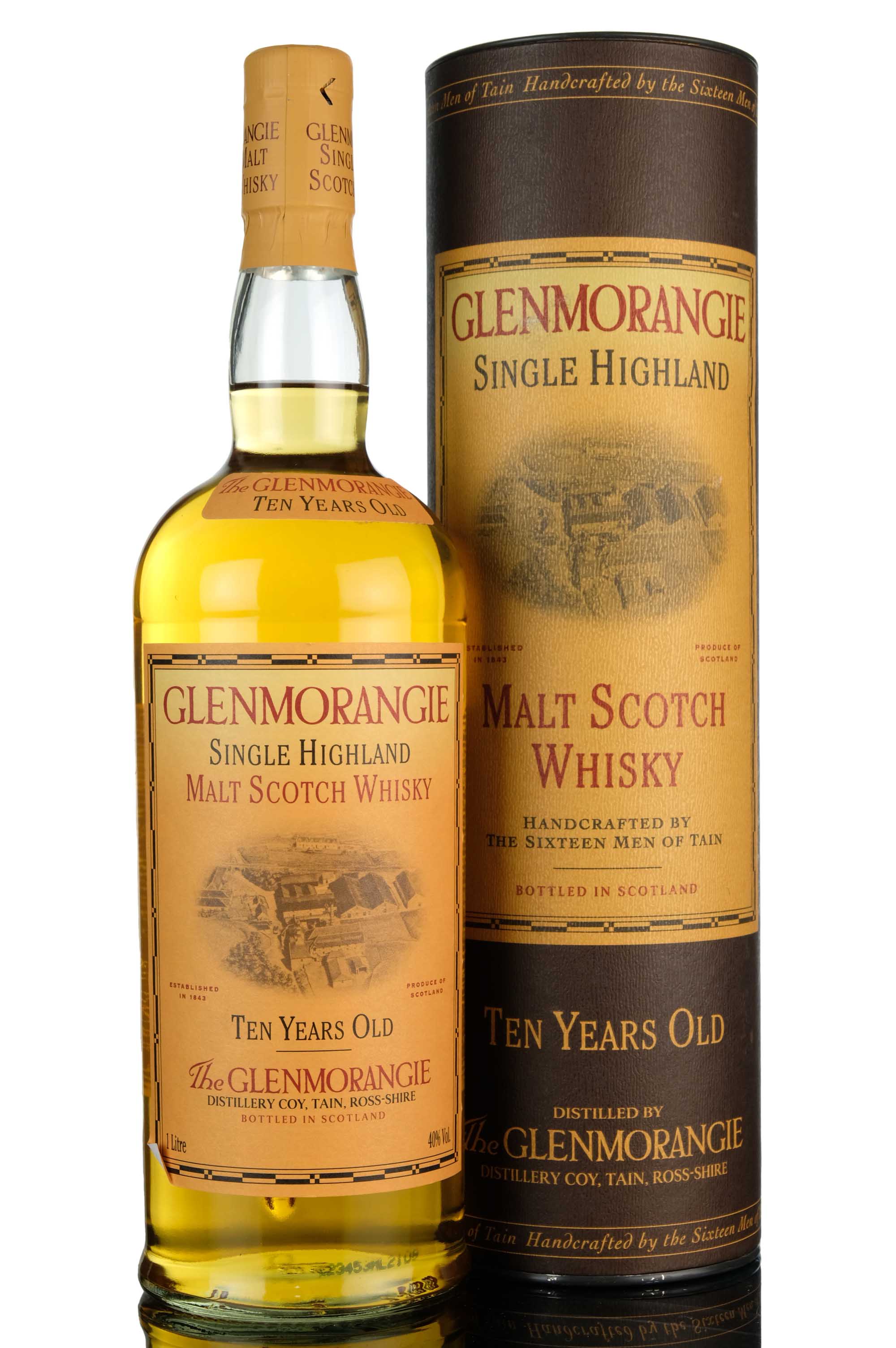 Glenmorangie 10 Year Old - 1990s - 1 Litre