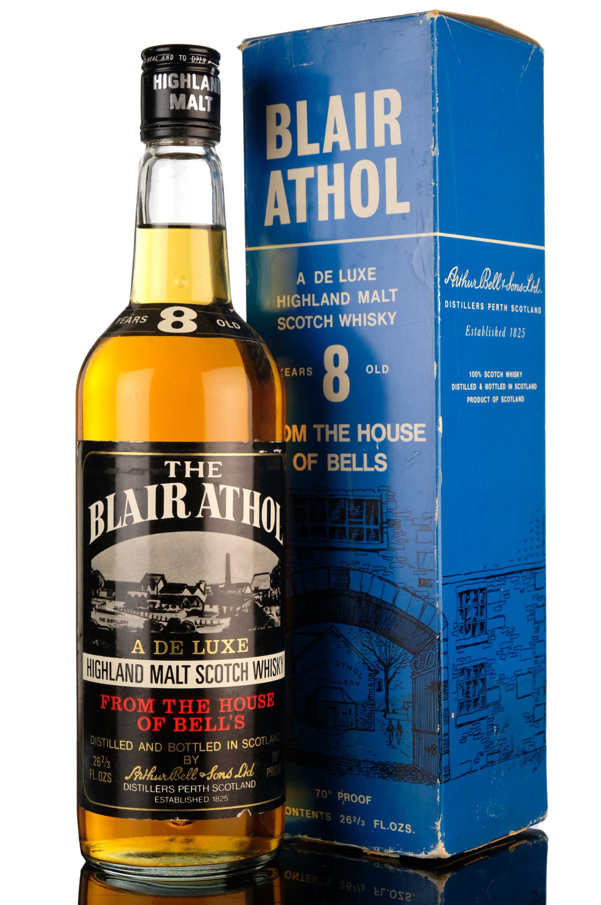 Blair Athol 8 Year Old - De Luxe - 1970s