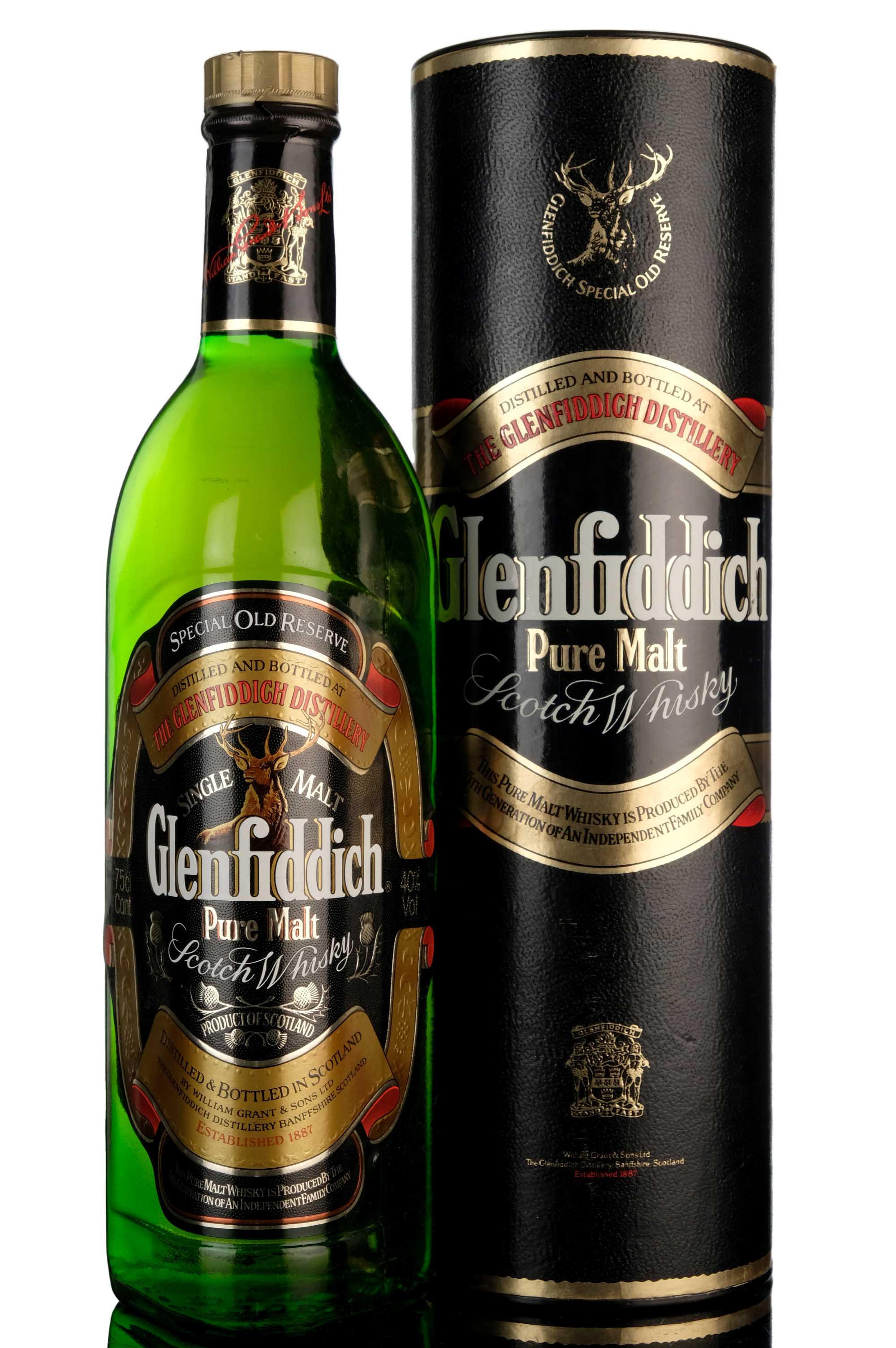 Glenfiddich Special Old Reserve - 1980s