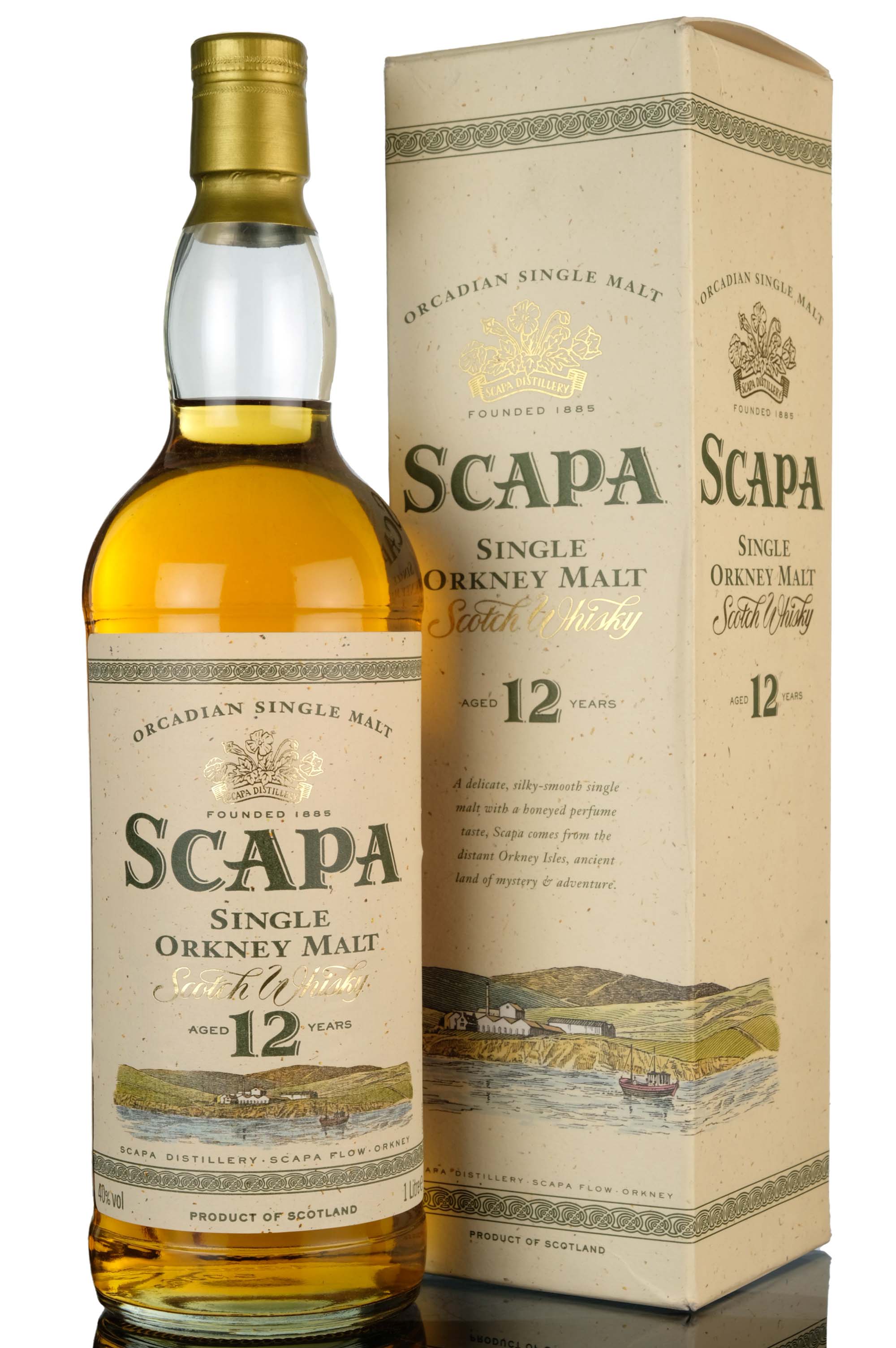 Scapa 12 Year Old - Circa 2000 - 1 Litre