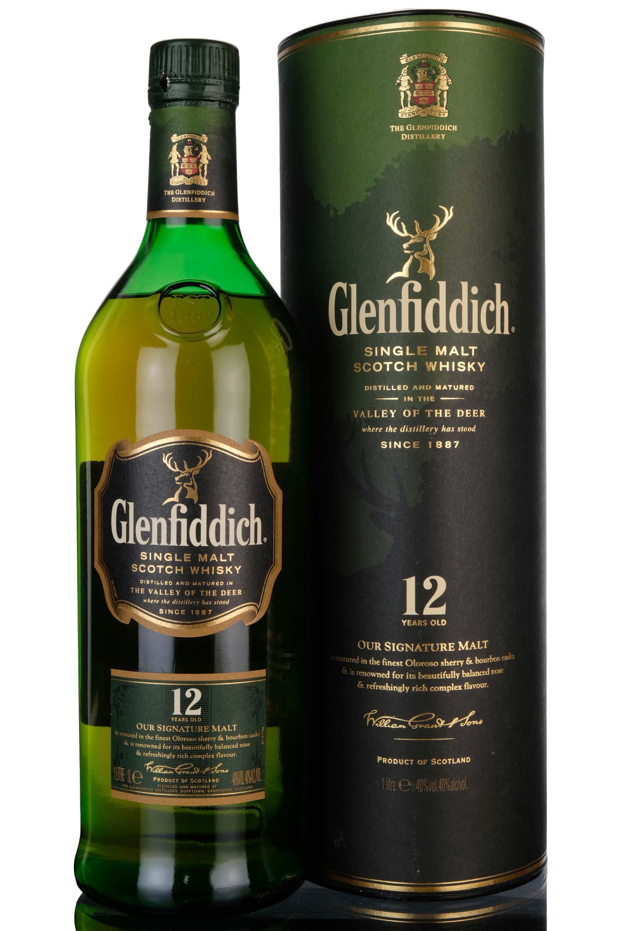 Glenfiddich 12 Year Old - 1 Litre