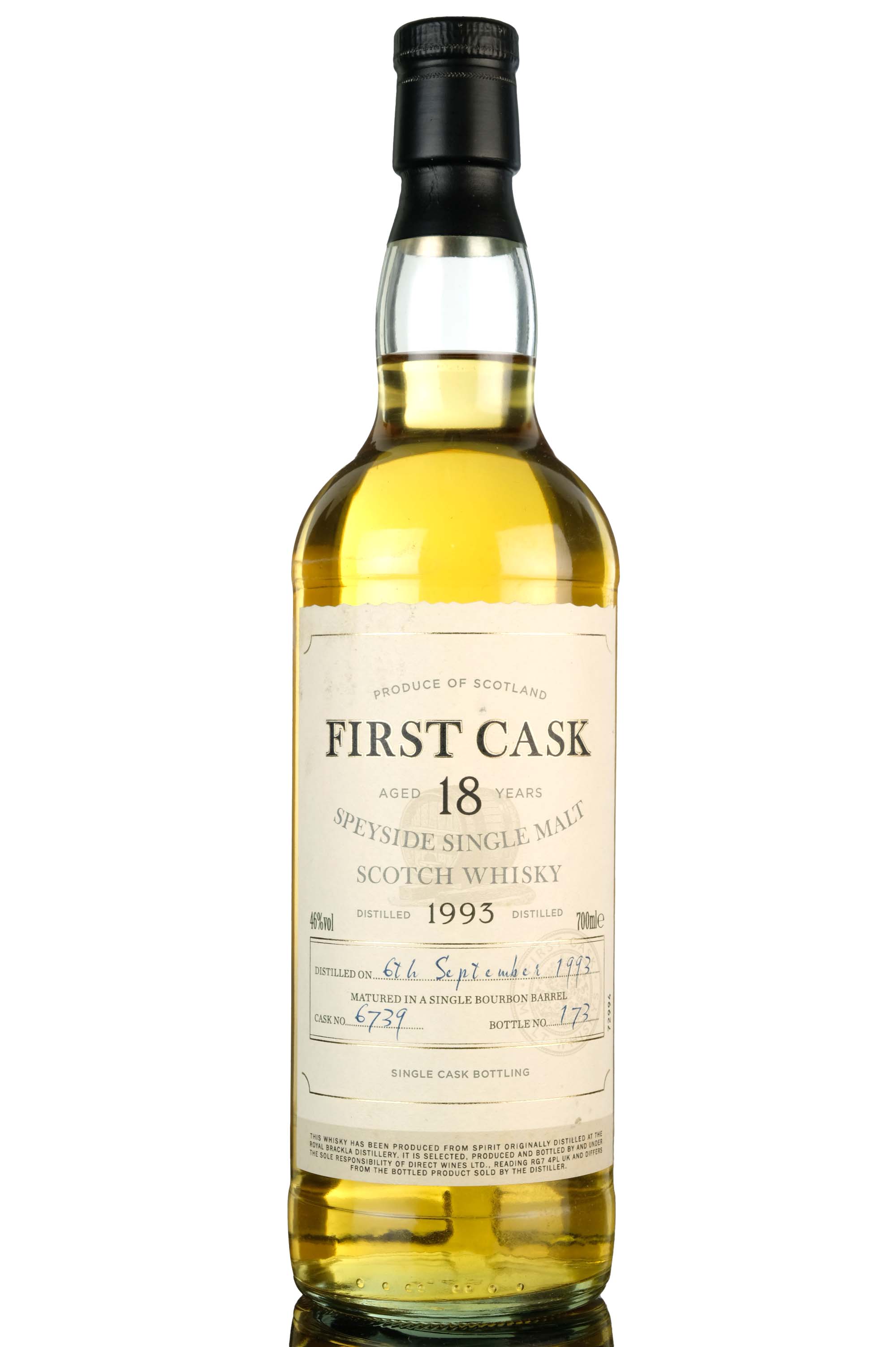 Royal Brackla 1993 - 18 Year Old - First Cask - Single Cask 6739