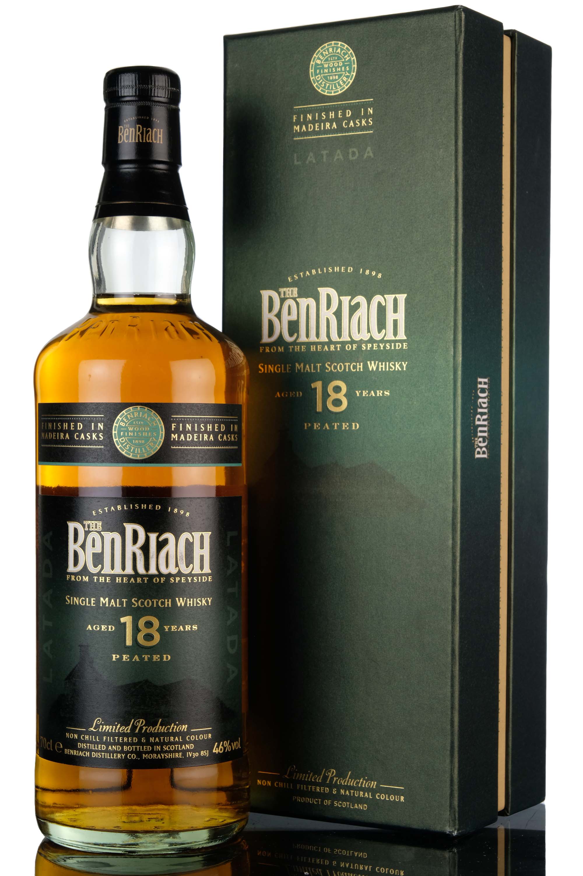 Benriach 18 Year Old - Latada - 2015 Release