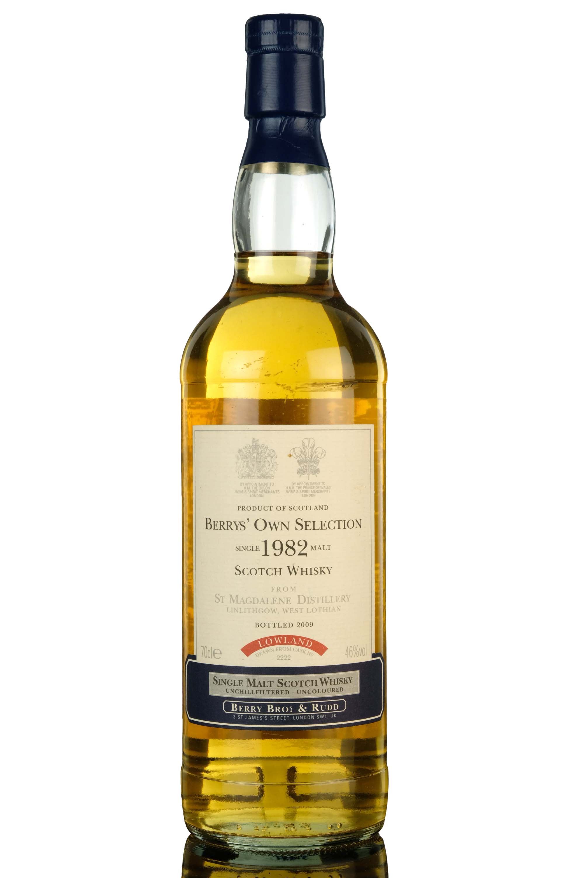 St Magdalene 1982-2009 - Berry Bros & Rudd - Berrys Own Selection - Single Cask 2222