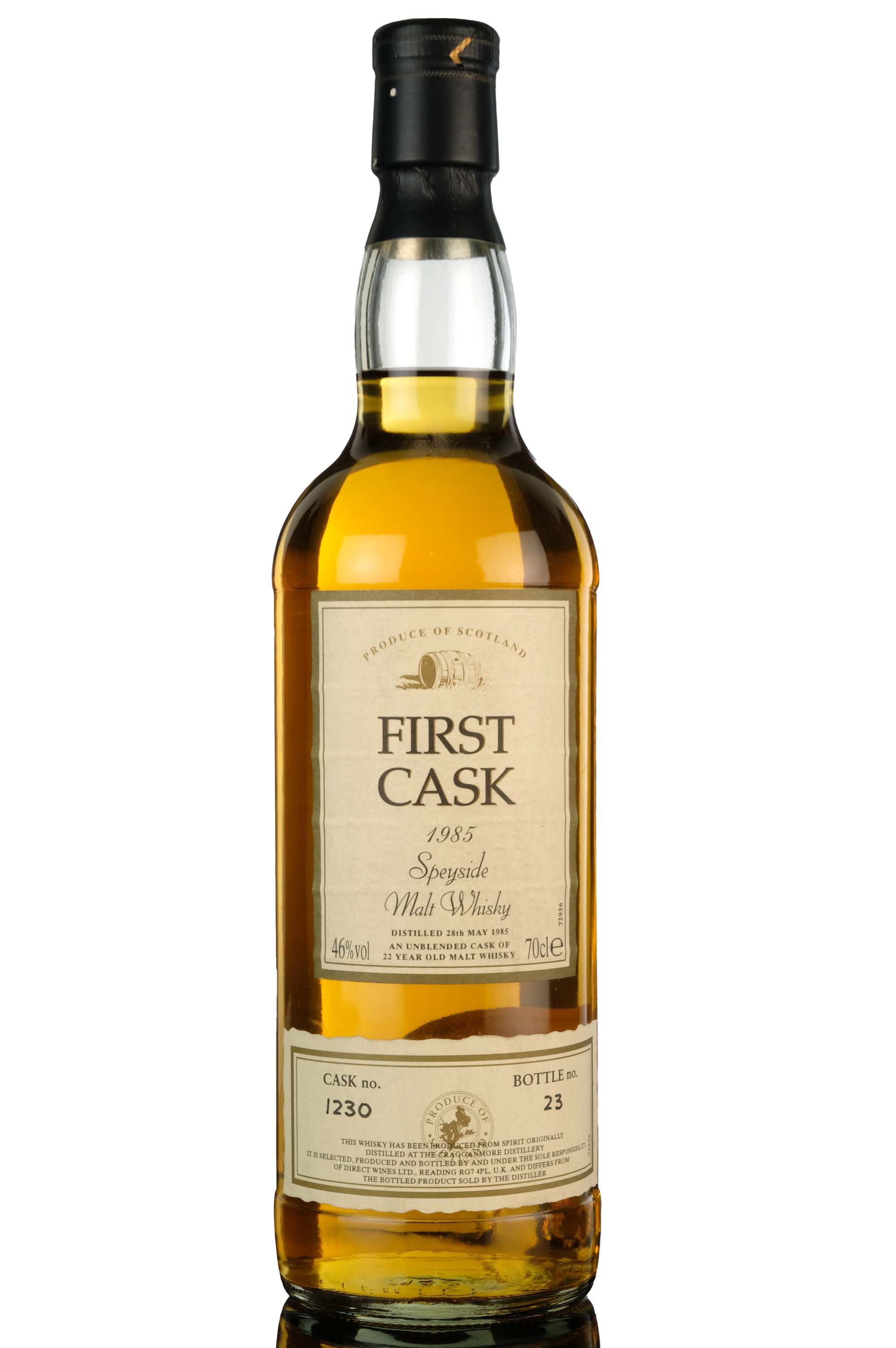 Cragganmore 1985 22 First Cask Single Cask 1230