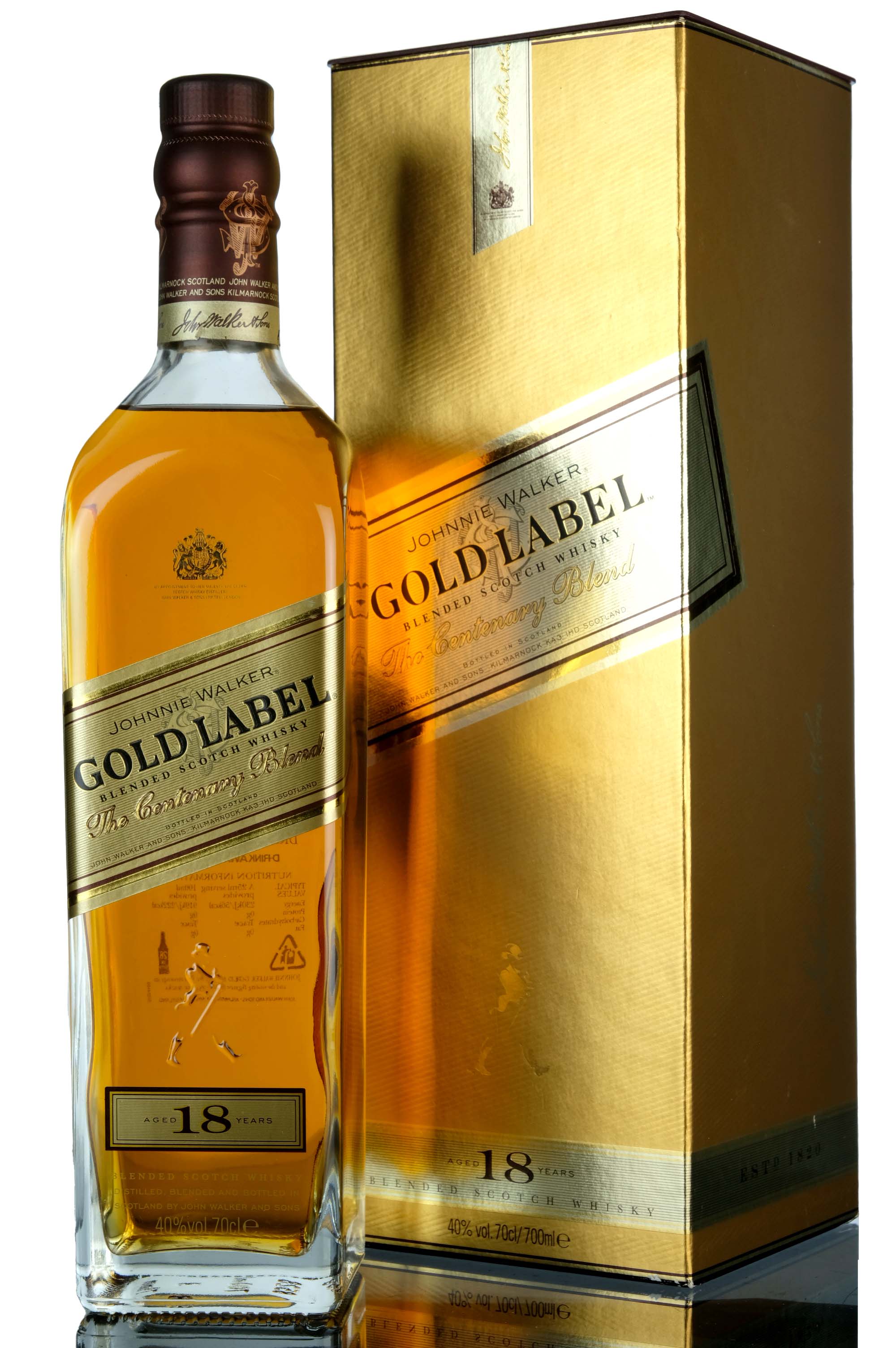 Johnnie Walker 18 Year Old - Gold Label - The Centenary Blend
