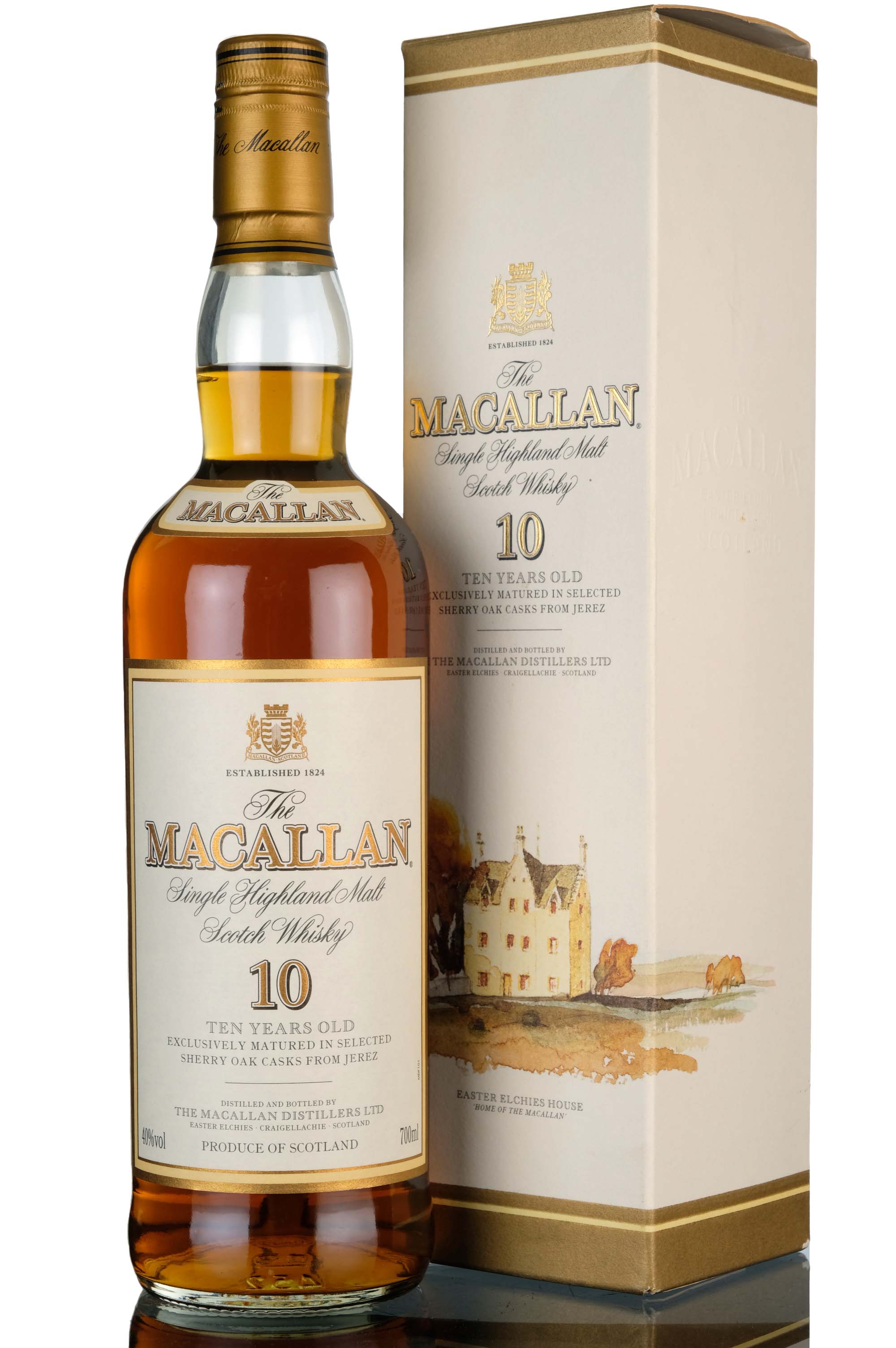 Macallan 10 Year Old - Sherry Cask - Early 2000s