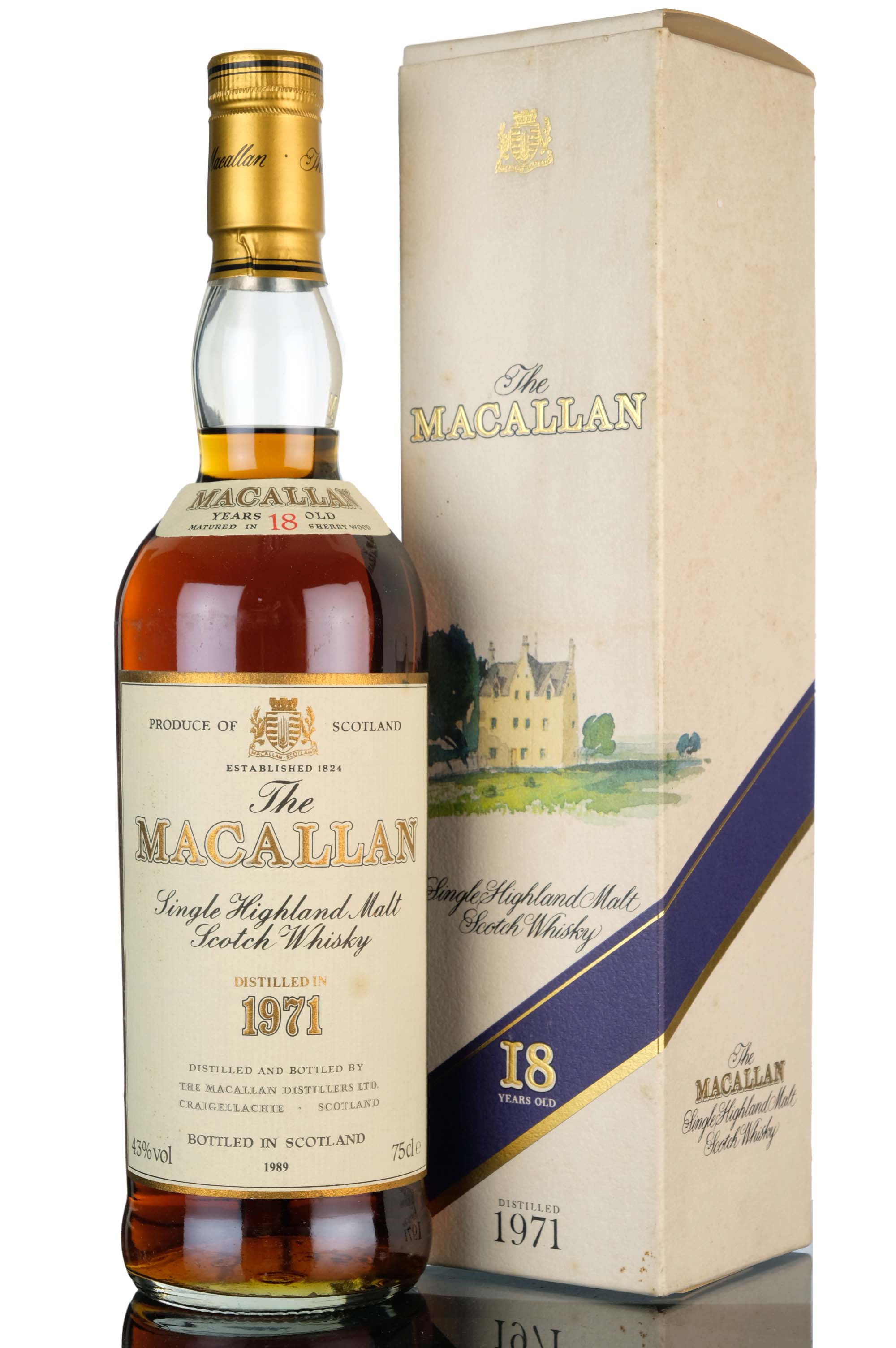 Macallan 1971-1989 - 18 Year Old - Sherry Cask