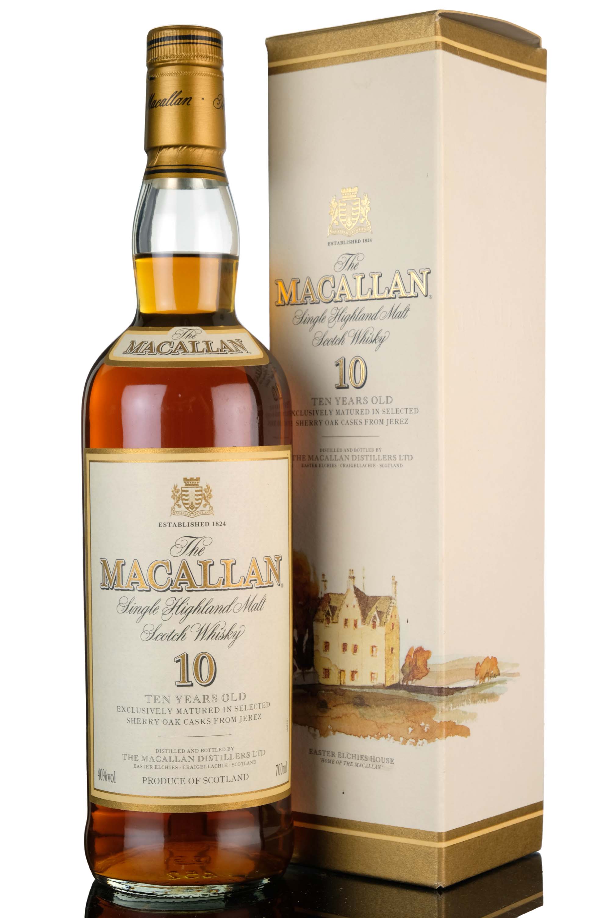 Macallan 10 Year Old - Sherry Cask - Early 2000s